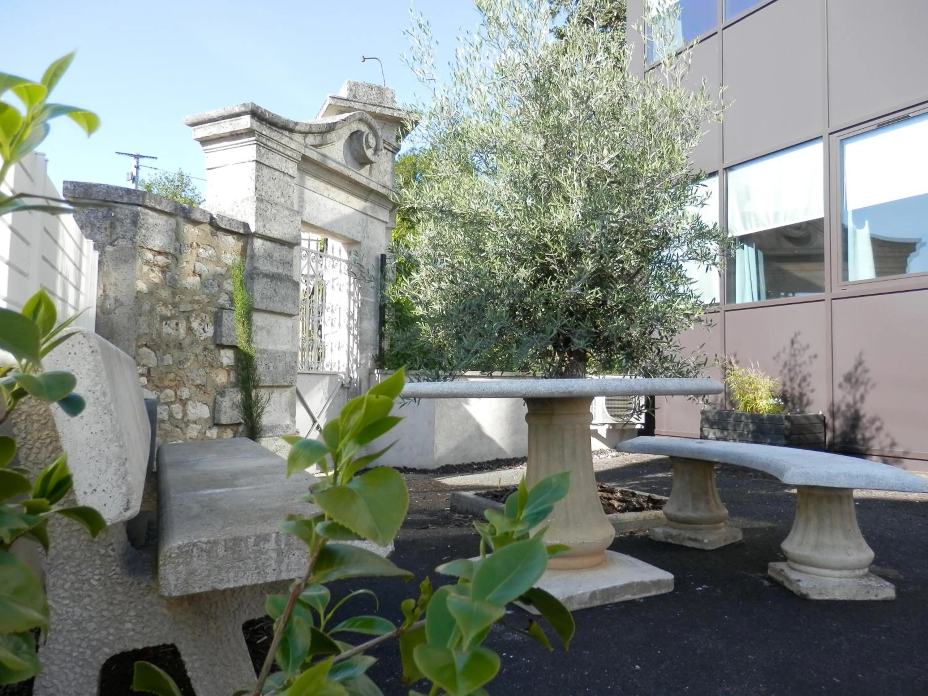 Patio in Appart-hôtel Chanzy / Angoulême