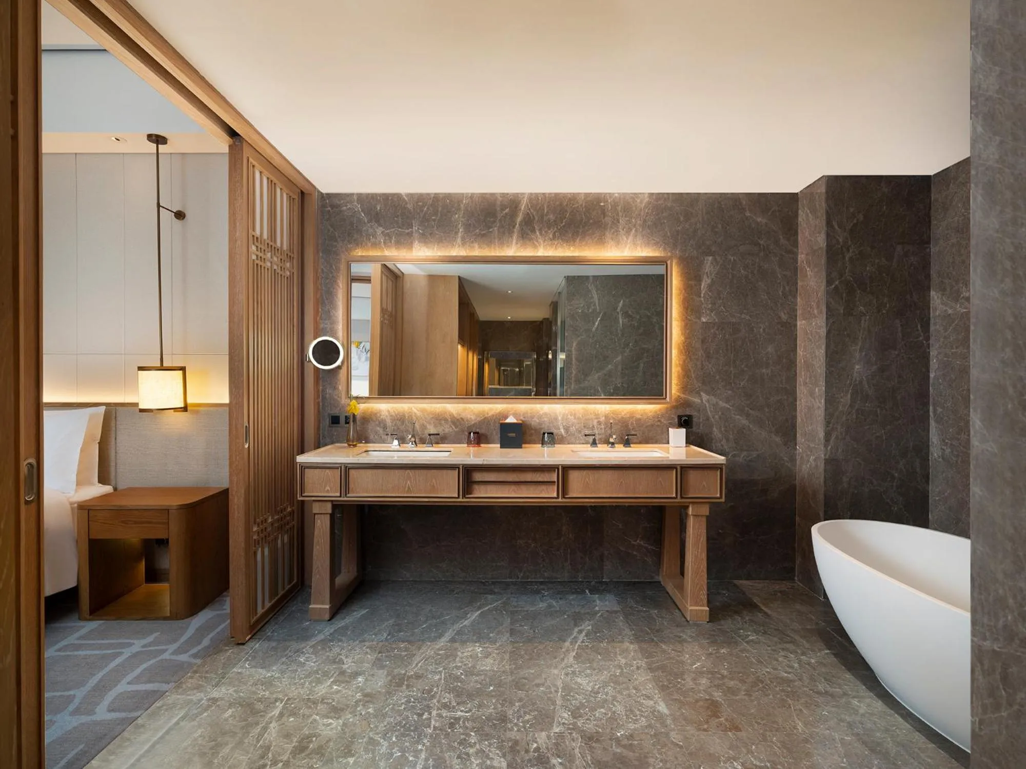 Bathroom in Le Meridien Emei Mountain Resort