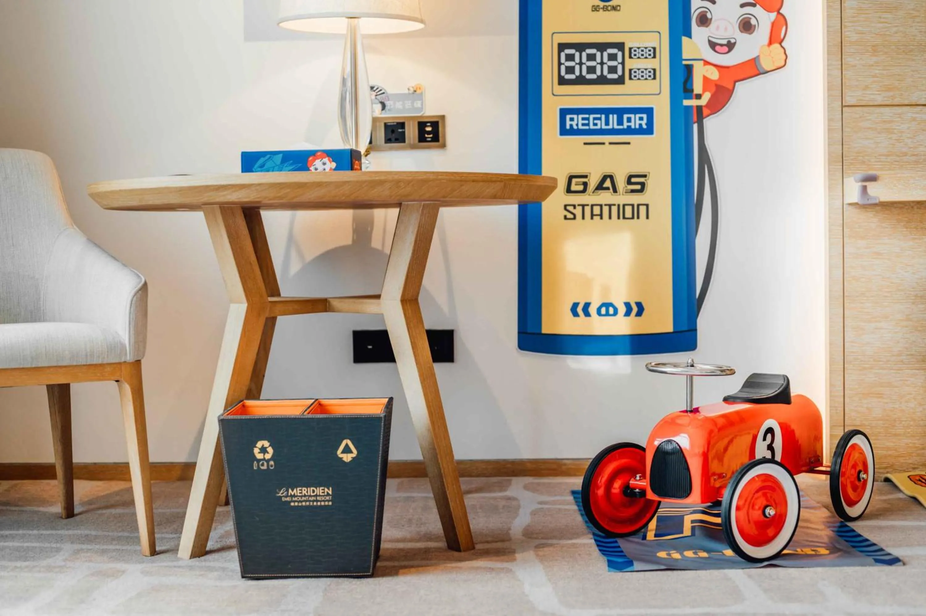 On site in Le Meridien Emei Mountain Resort