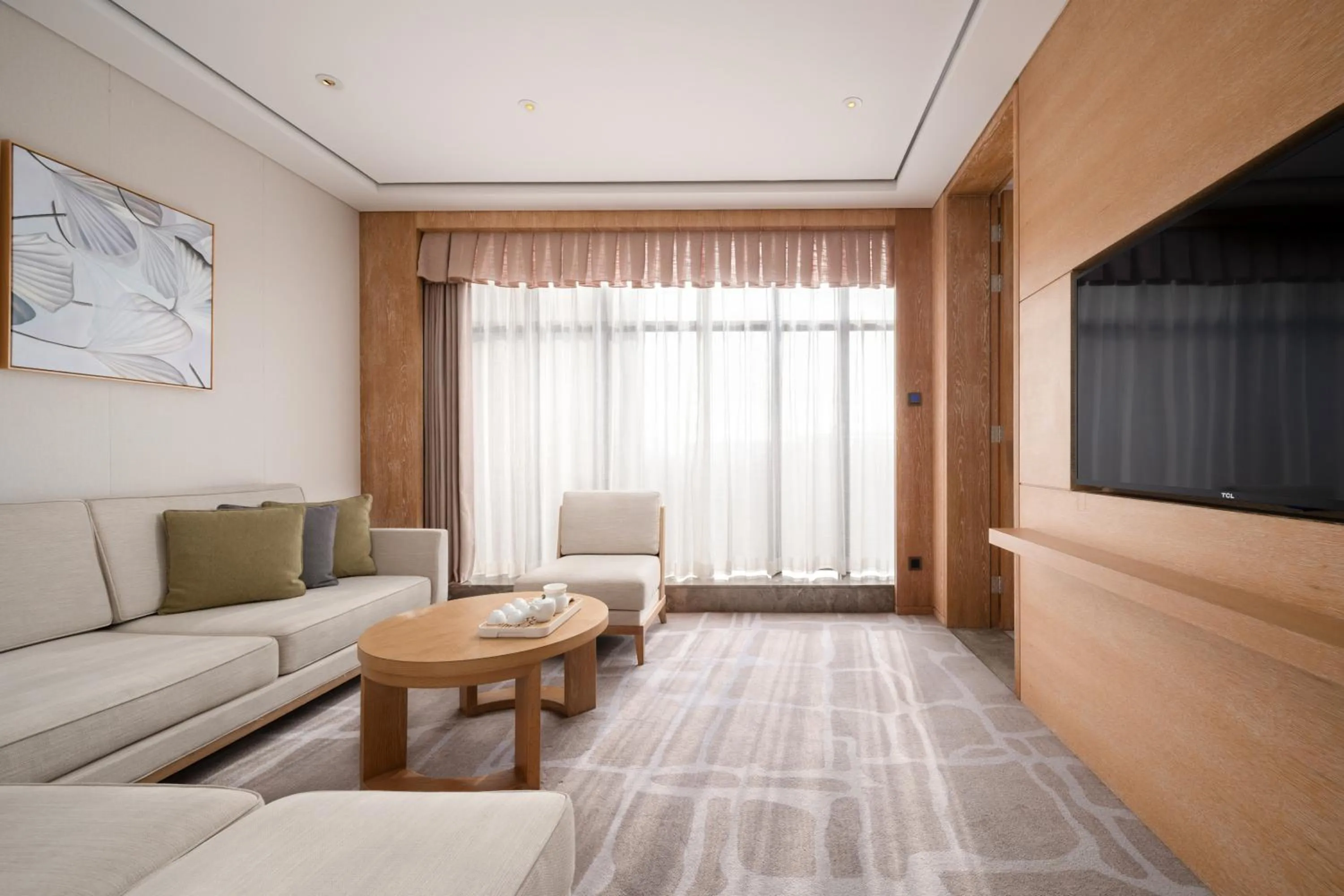 Living room in Le Meridien Emei Mountain Resort