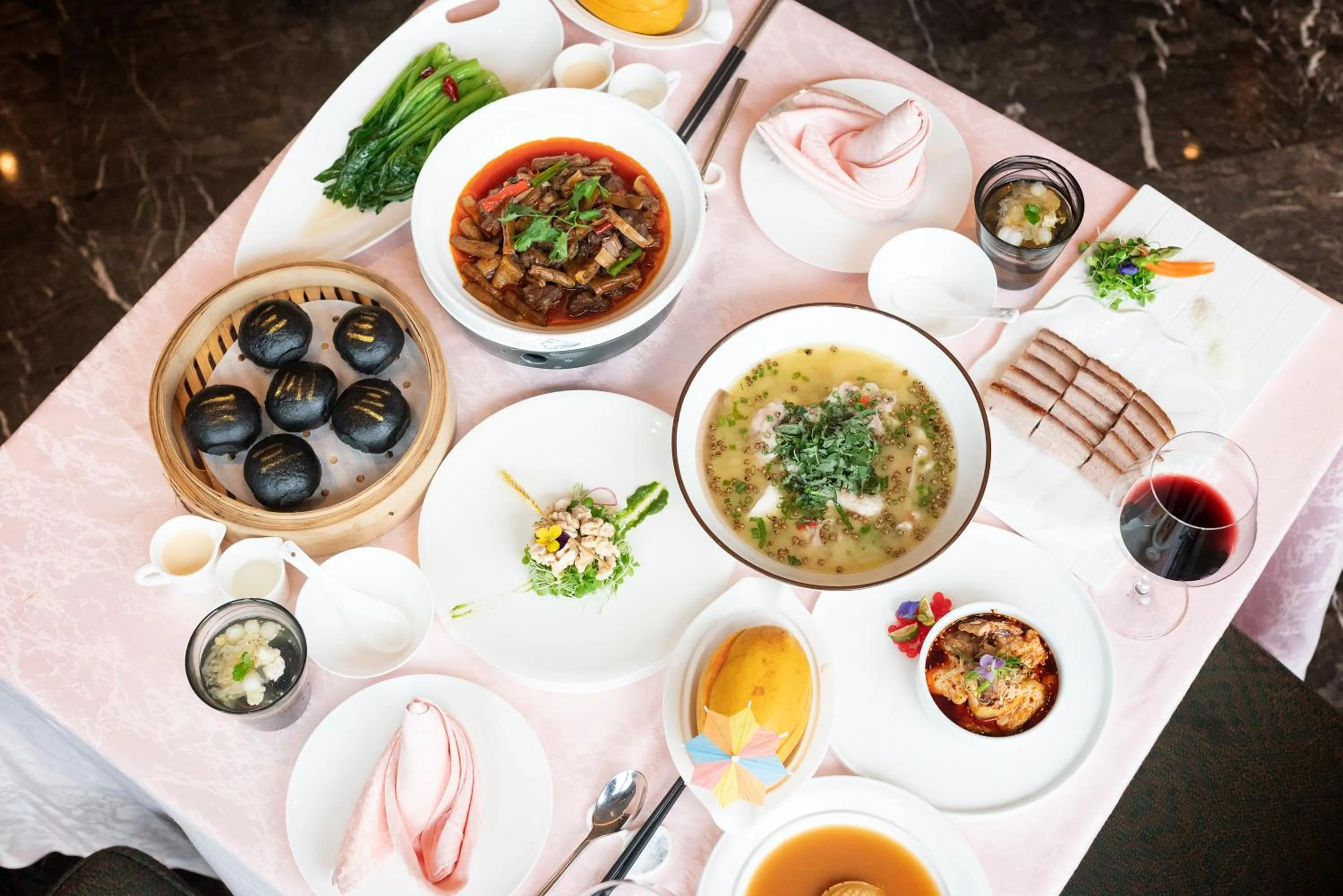 Food in Le Meridien Emei Mountain Resort