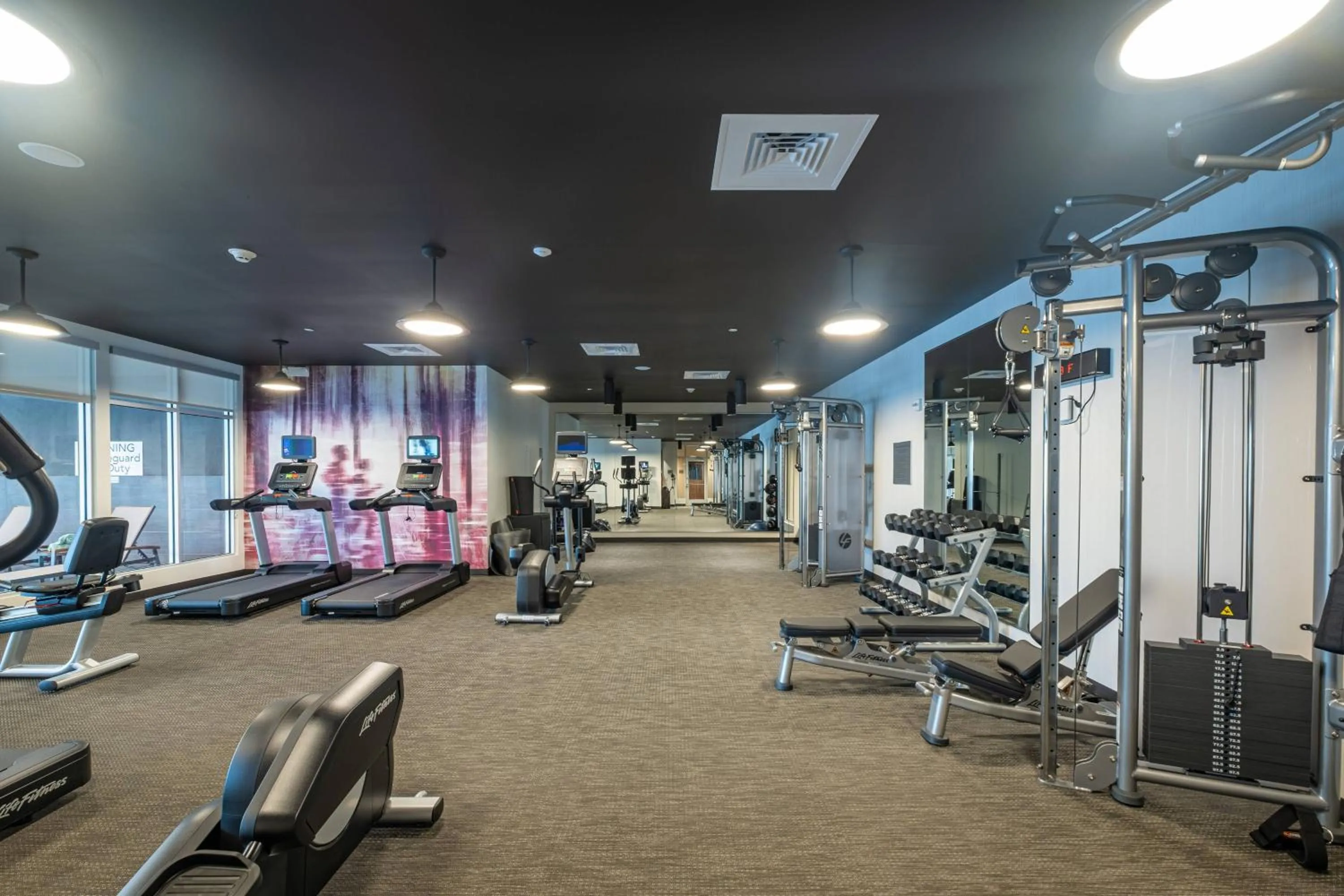 Fitness centre/facilities in Courtyard by Marriott Toledo West