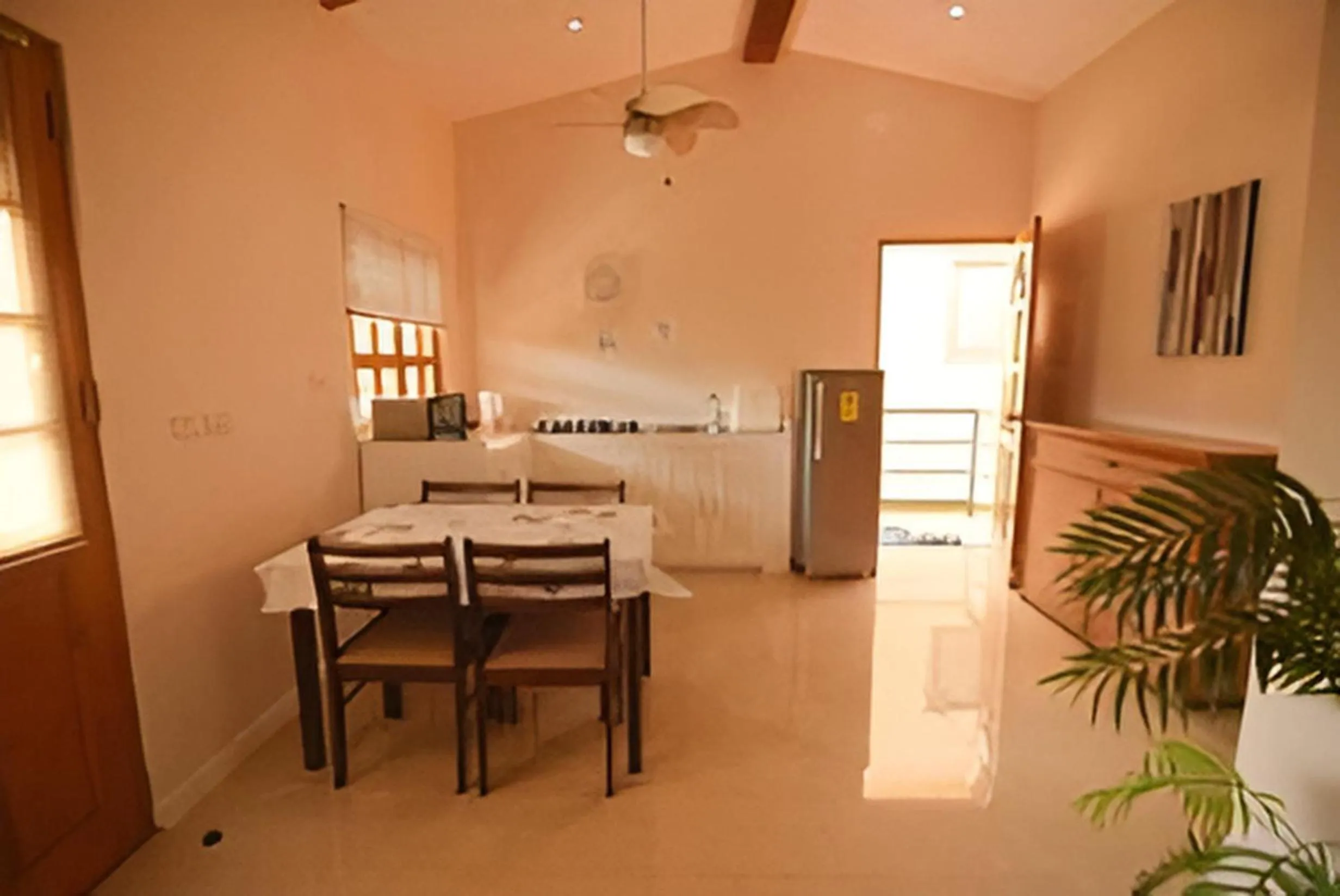 Kitchen or kitchenette in Alona42 Resort