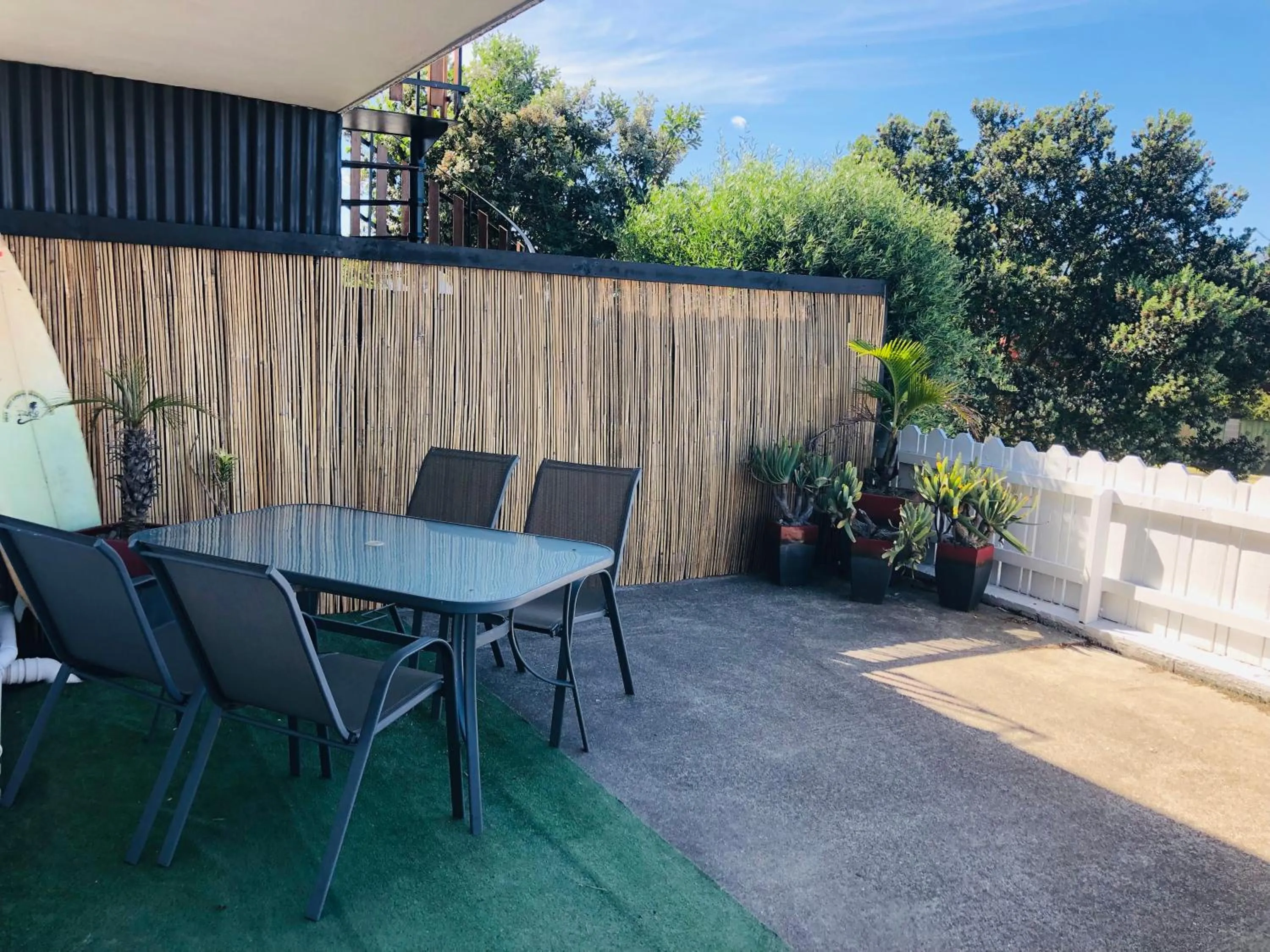 Balcony/Terrace in Blue Haven Motel