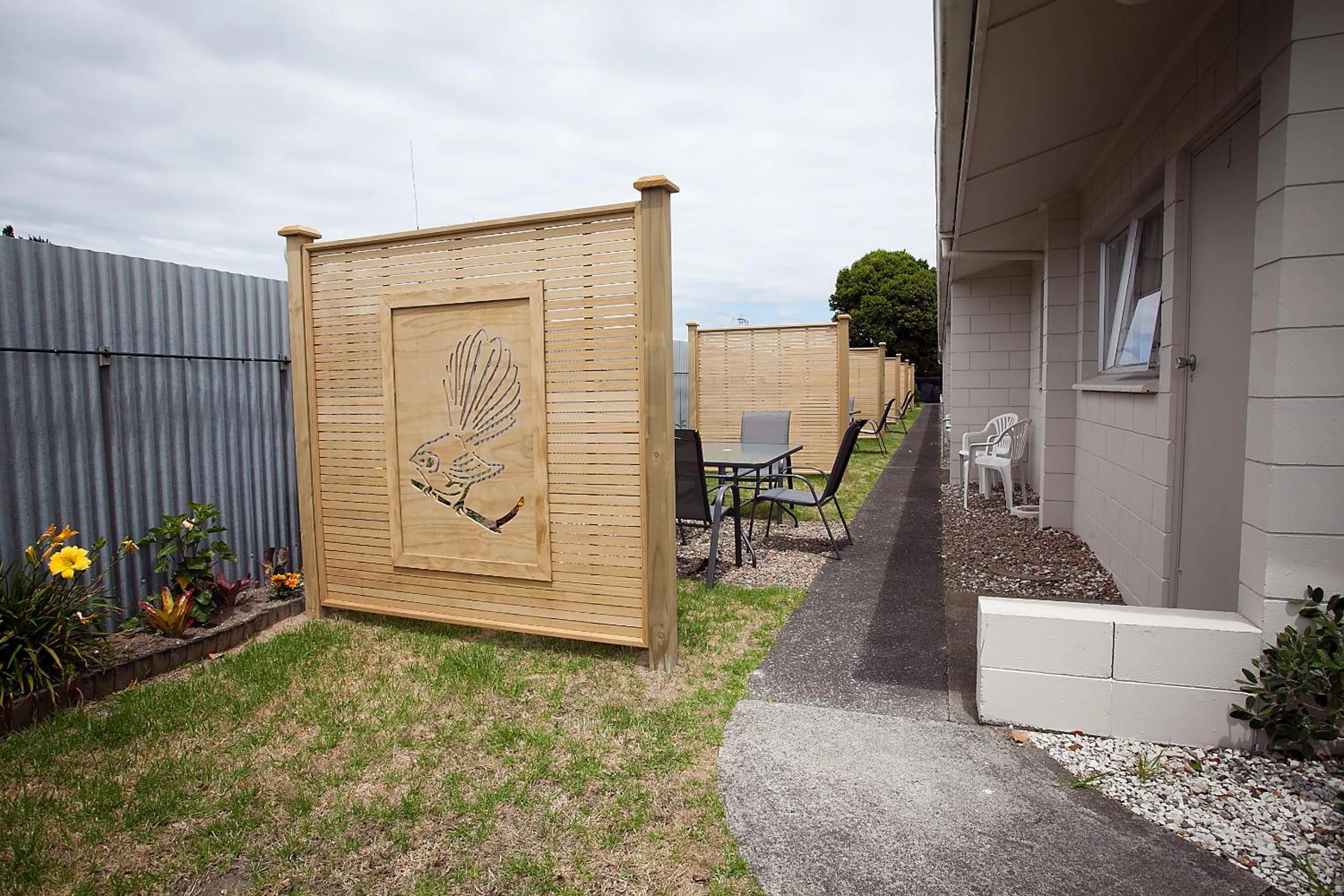 Garden in Blue Haven Motel