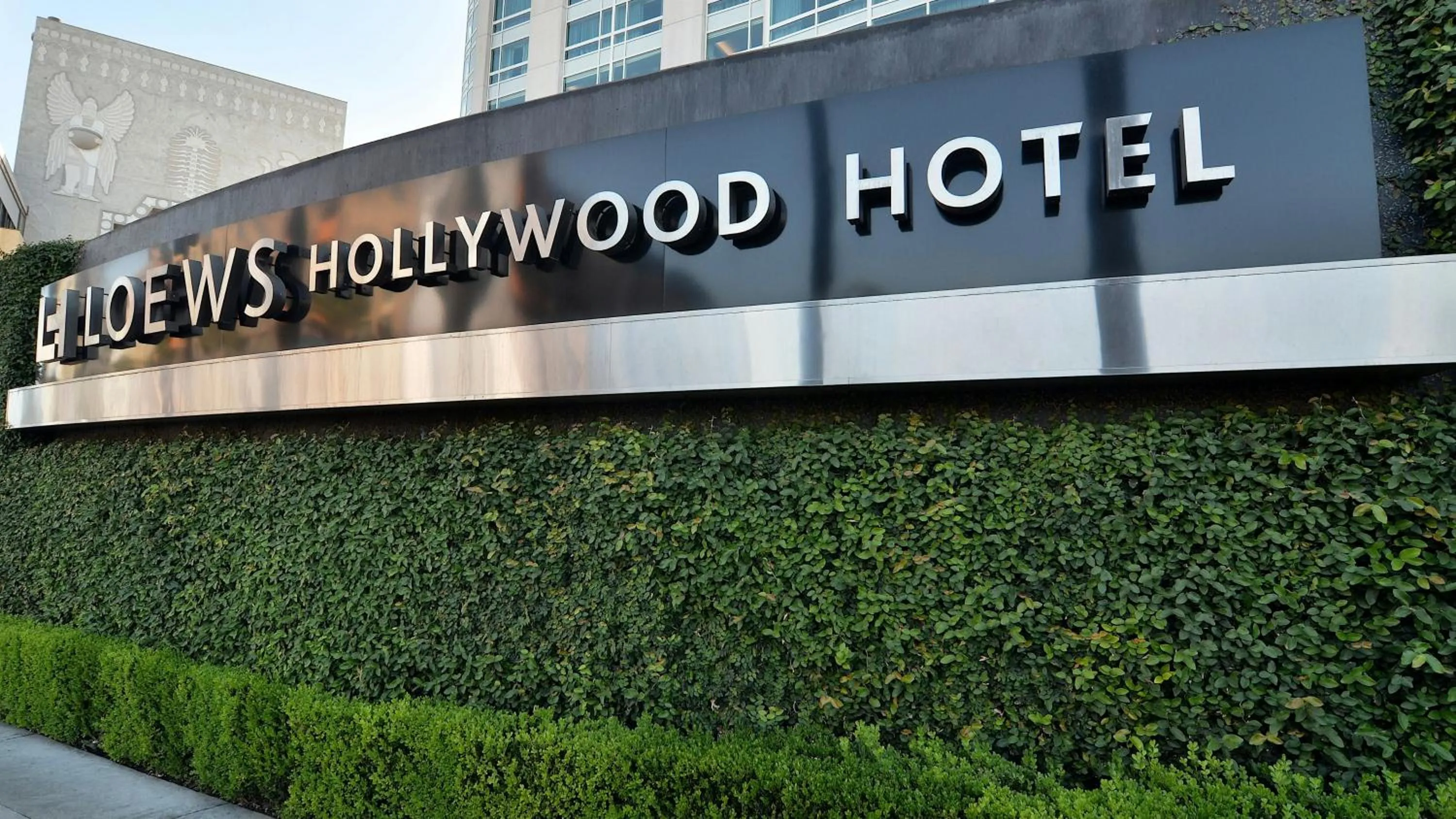 Property building in Loews Hollywood Hotel