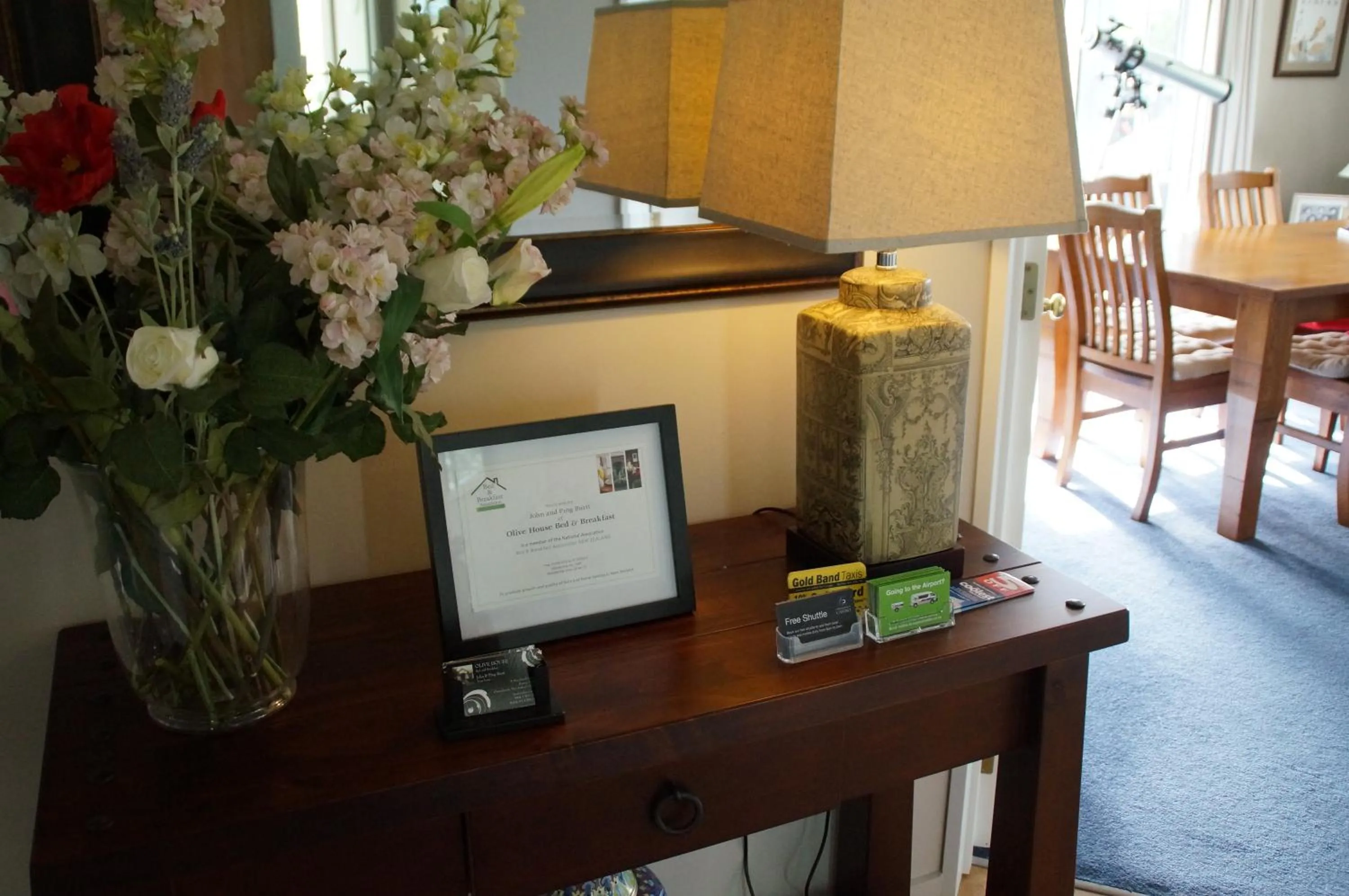 Facade/entrance in Olive House Bed and Breakfast