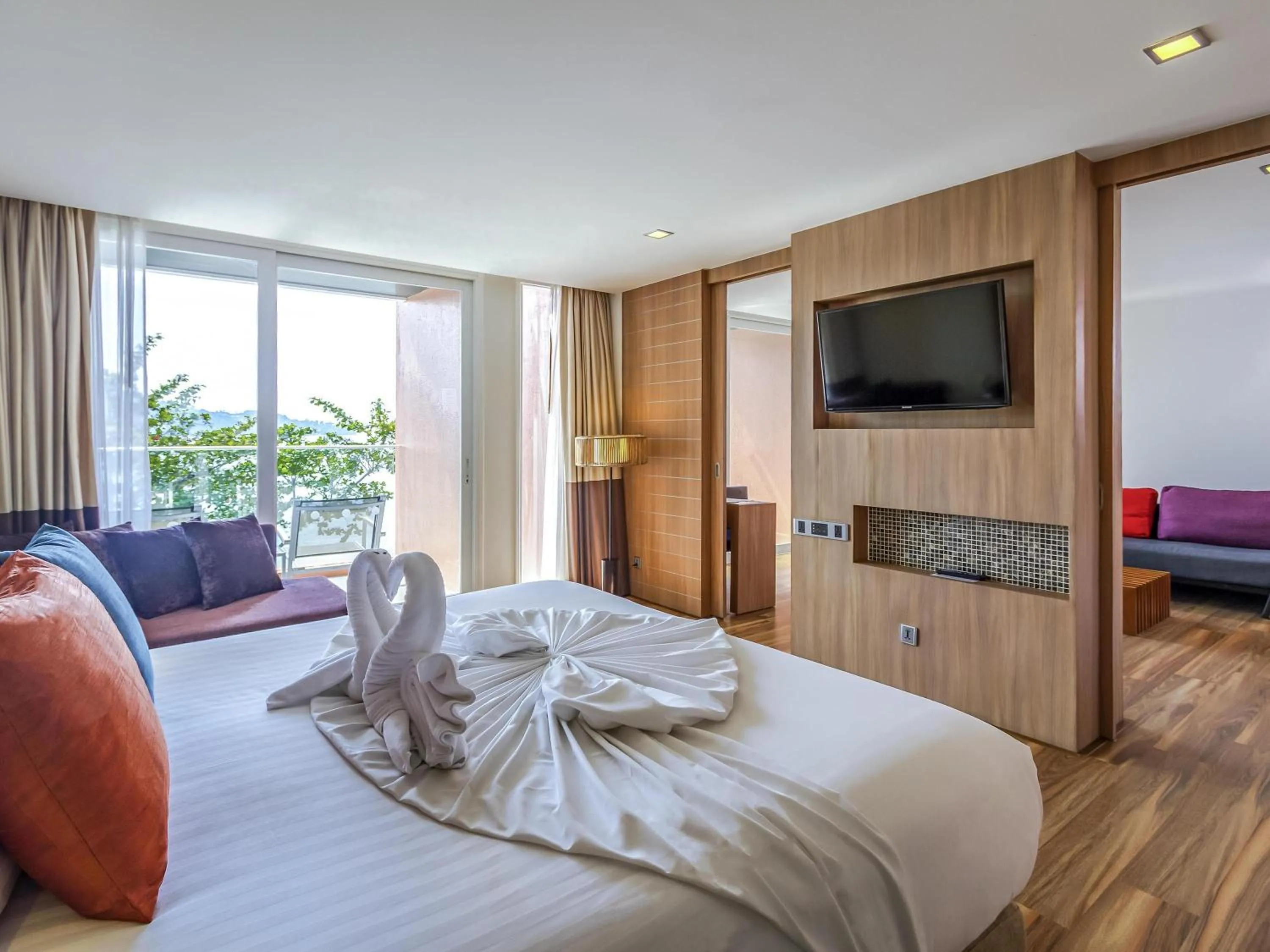Bedroom, Bed in Novotel Phuket Kamala Beach
