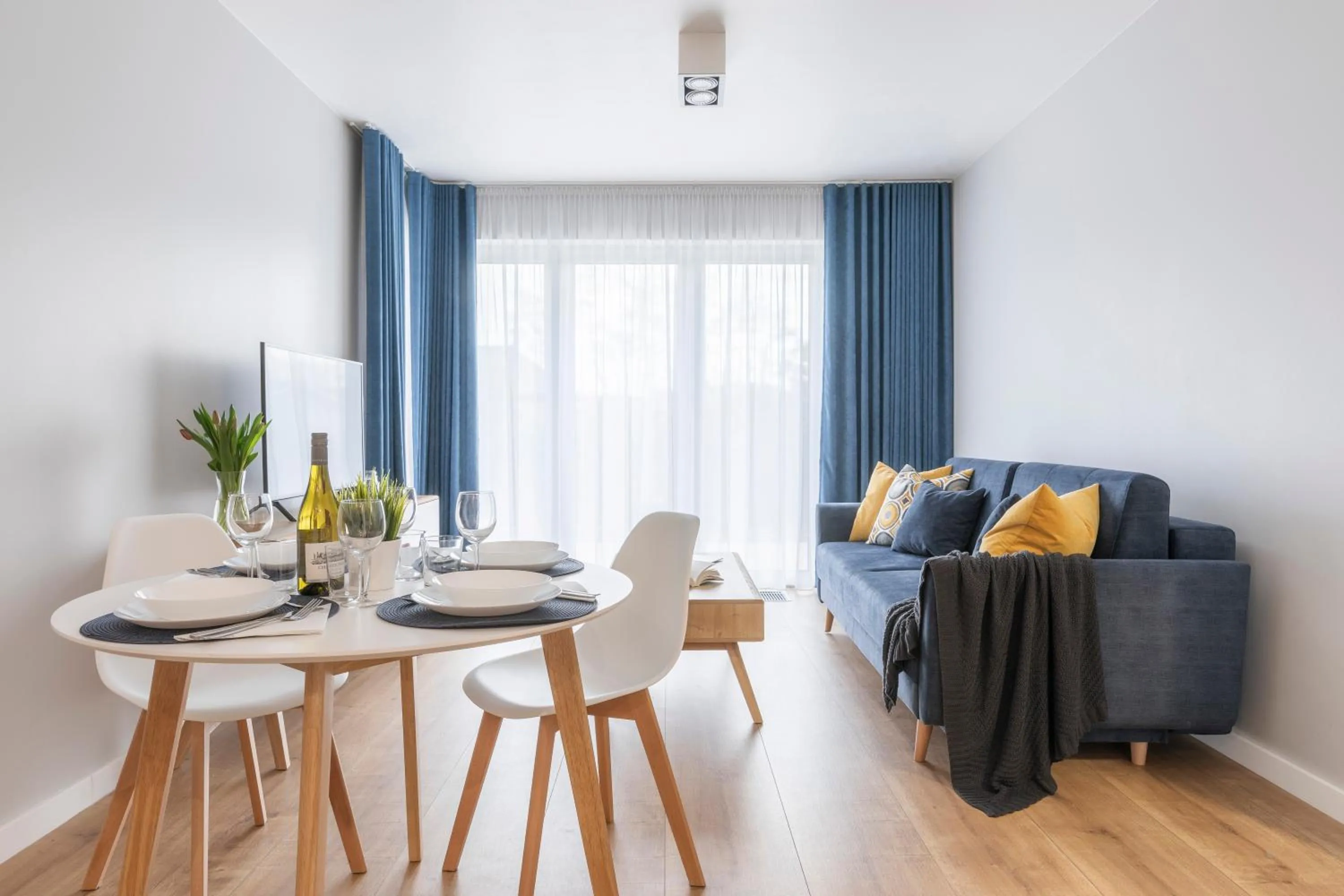 Living room in Kamienica Parkowa