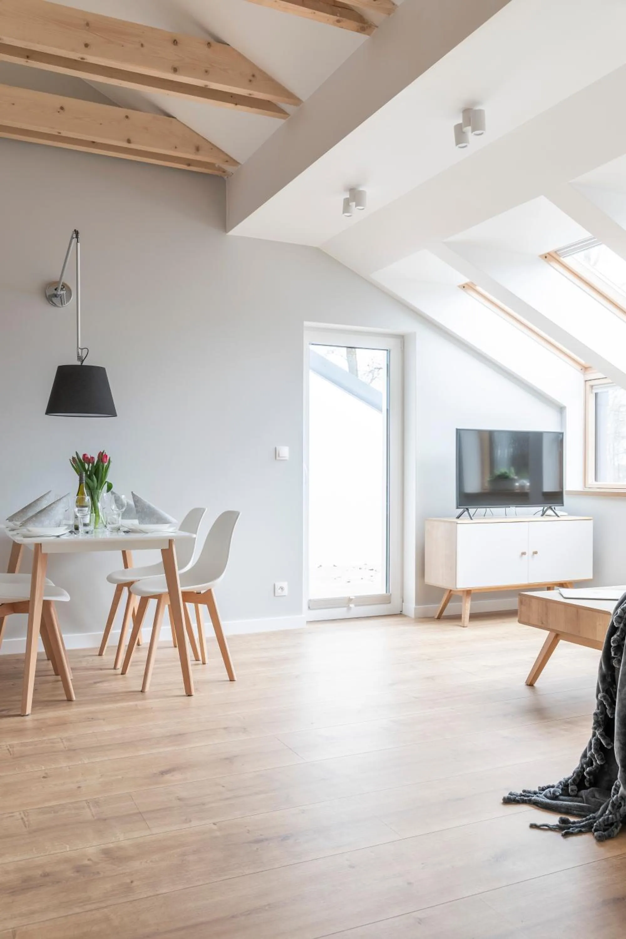 Seating area in Kamienica Parkowa