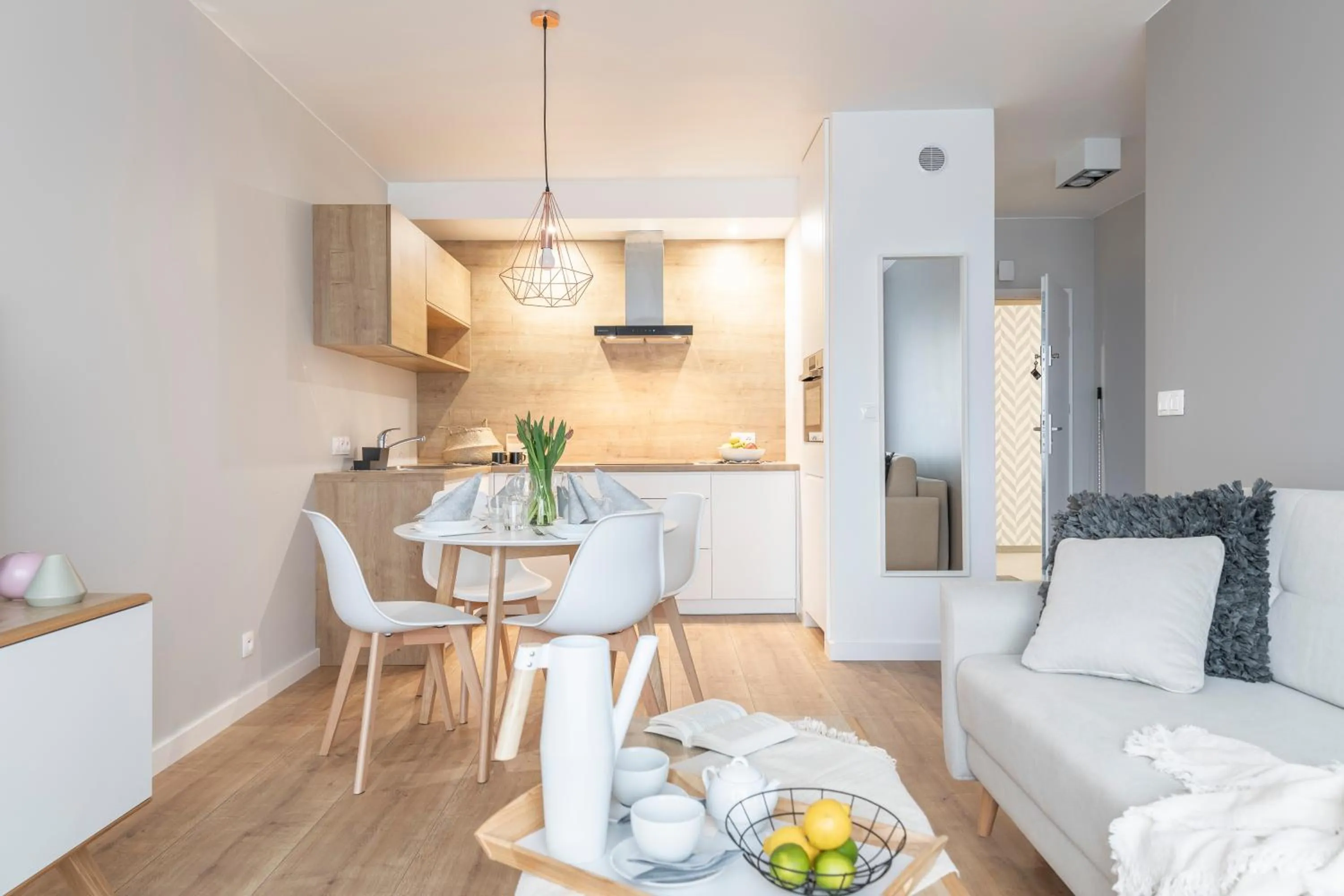 Living room in Kamienica Parkowa