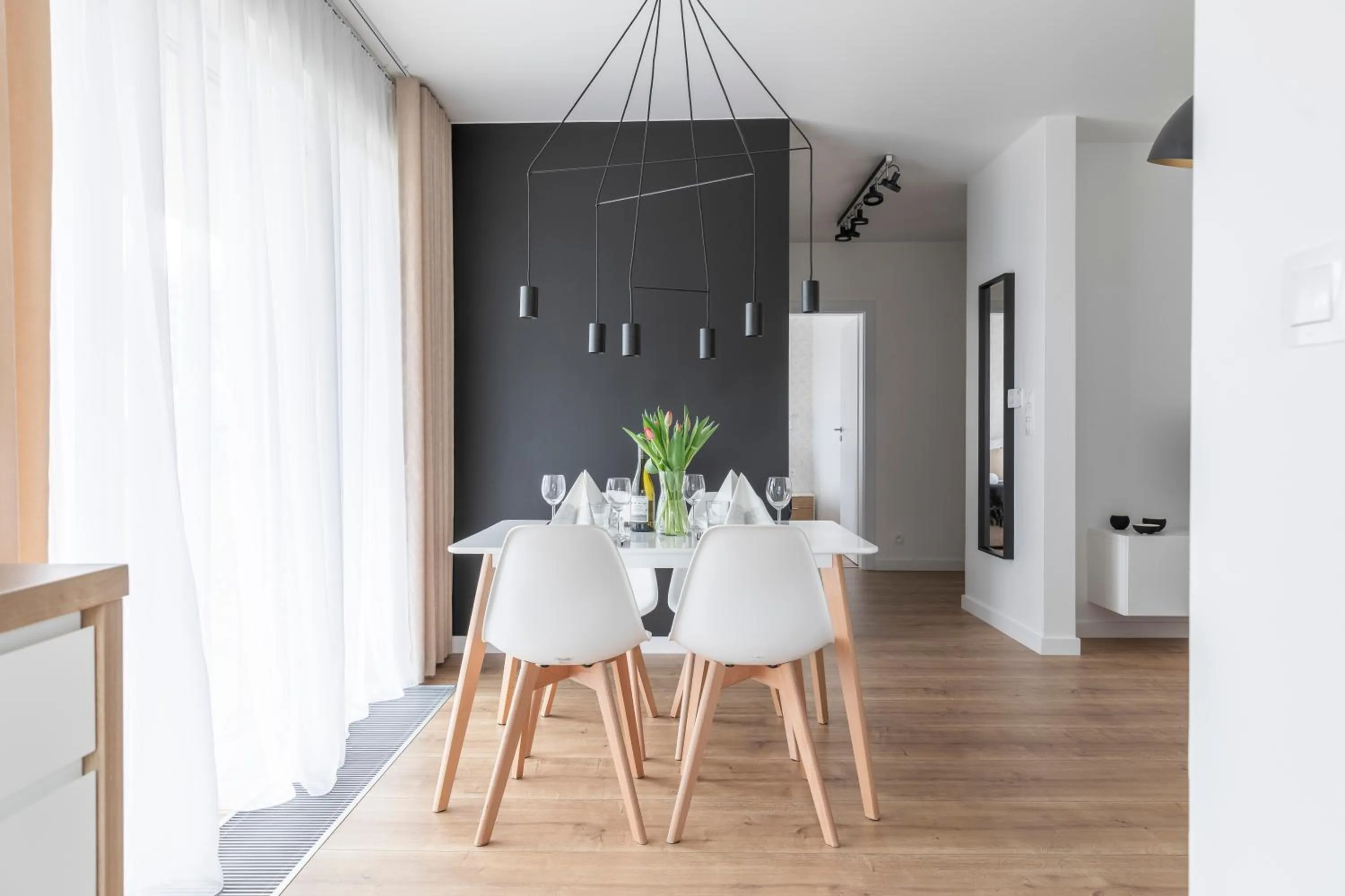 Living room in Kamienica Parkowa