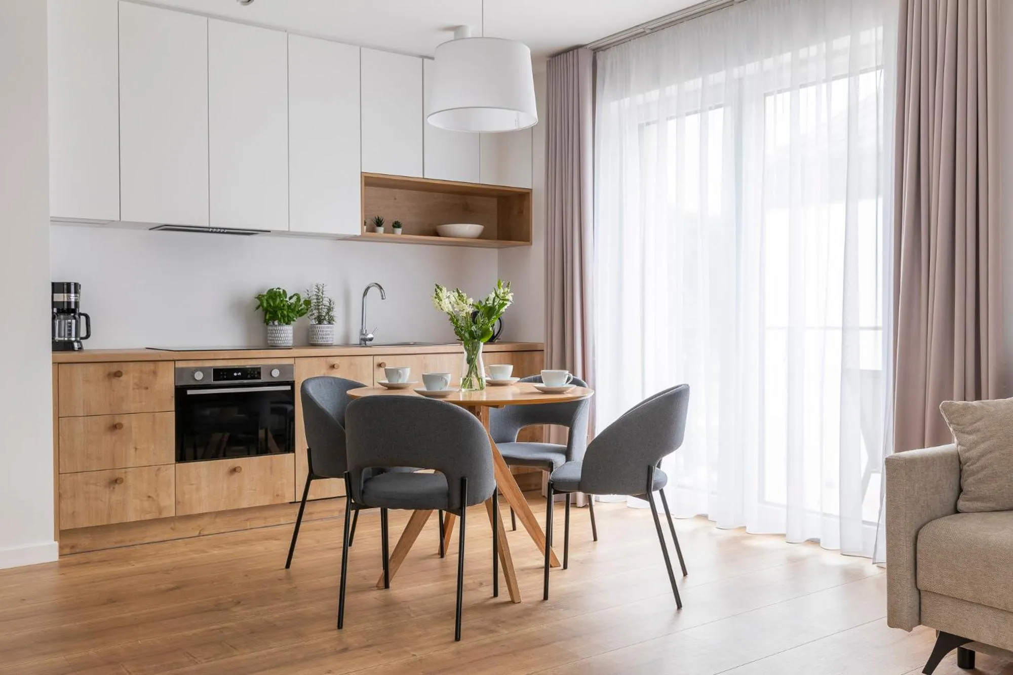 Kitchen or kitchenette in Kamienica Parkowa