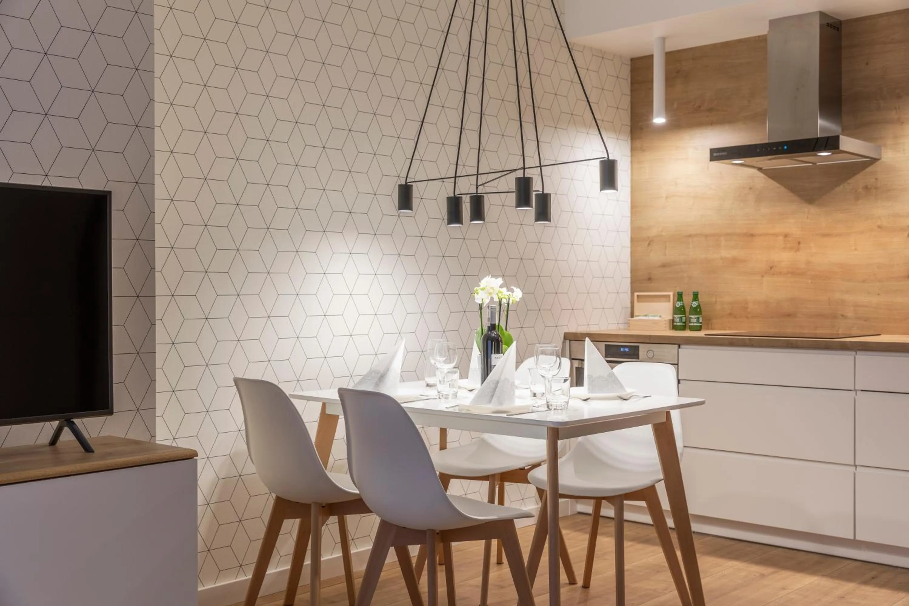 Kitchen or kitchenette in Kamienica Parkowa