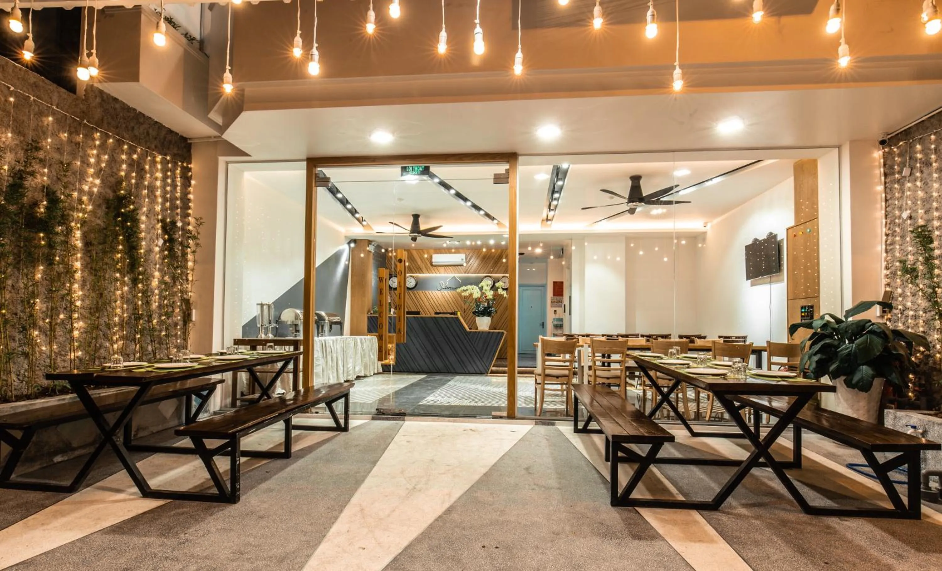 Lobby or reception in Olivia Hotel and Apartment