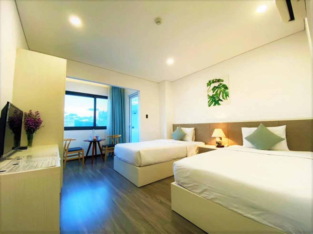 Bed in Olivia Hotel and Apartment