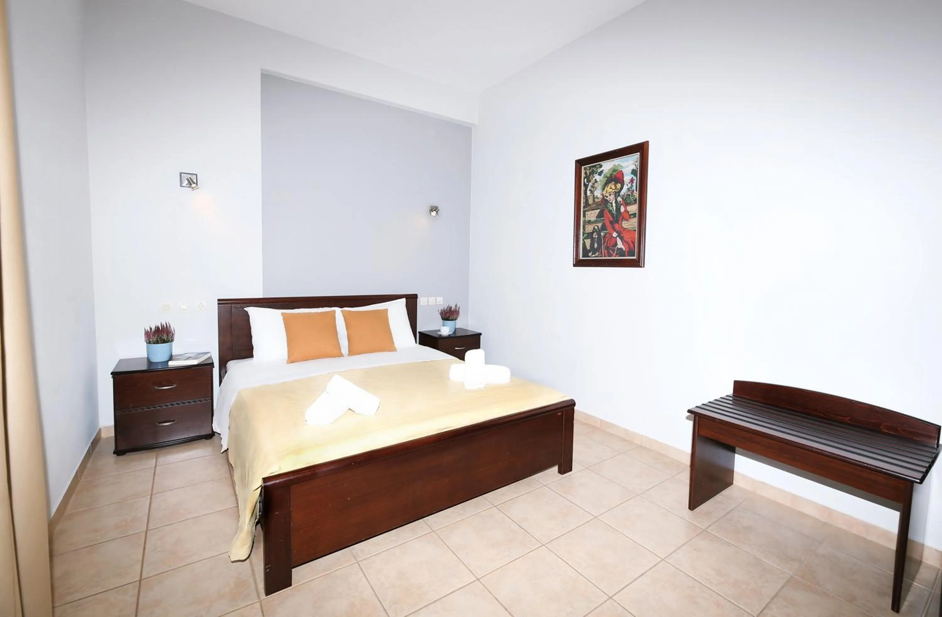 Bedroom, Bed in Palirria Hotel & Studios