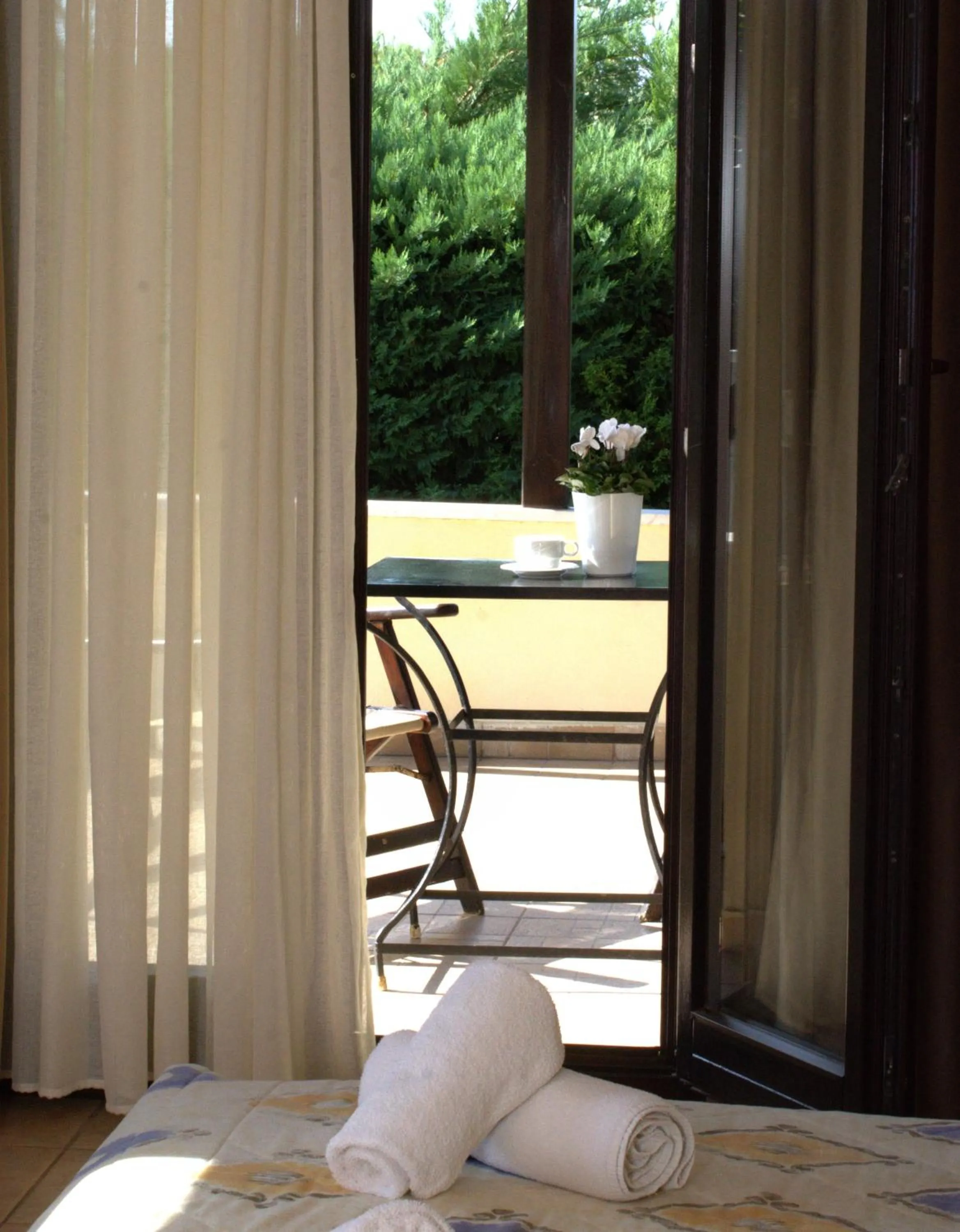 Balcony/Terrace in Palirria Hotel & Studios