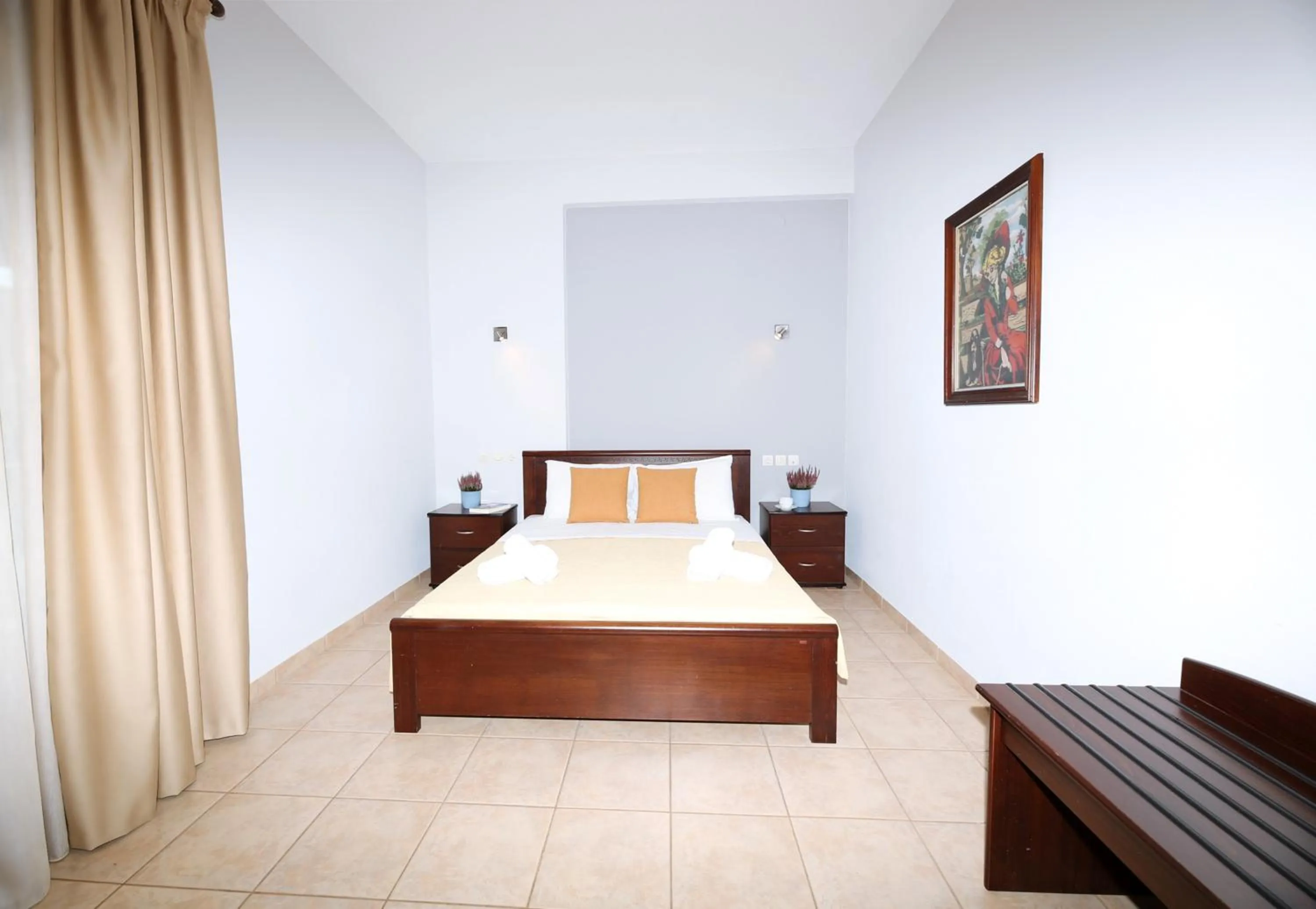 Bedroom, Bed in Palirria Hotel & Studios