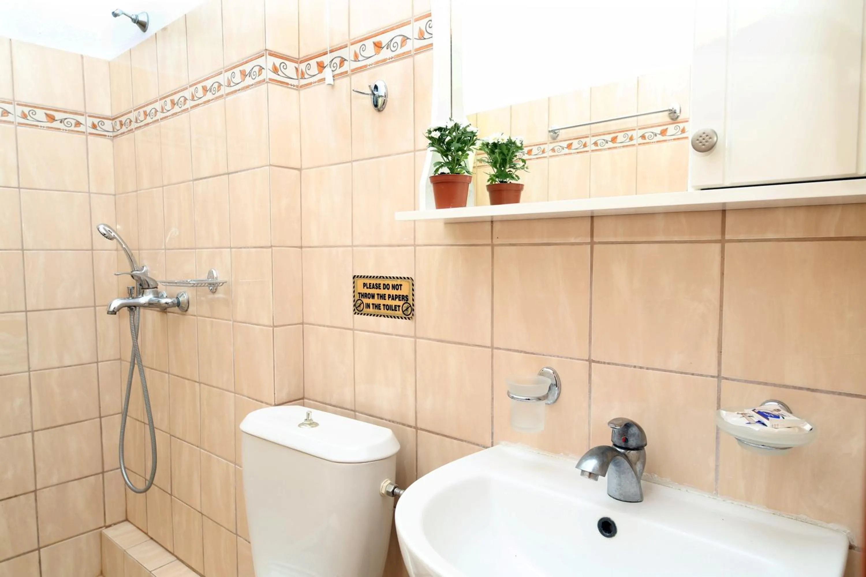Bathroom in Palirria Hotel & Studios