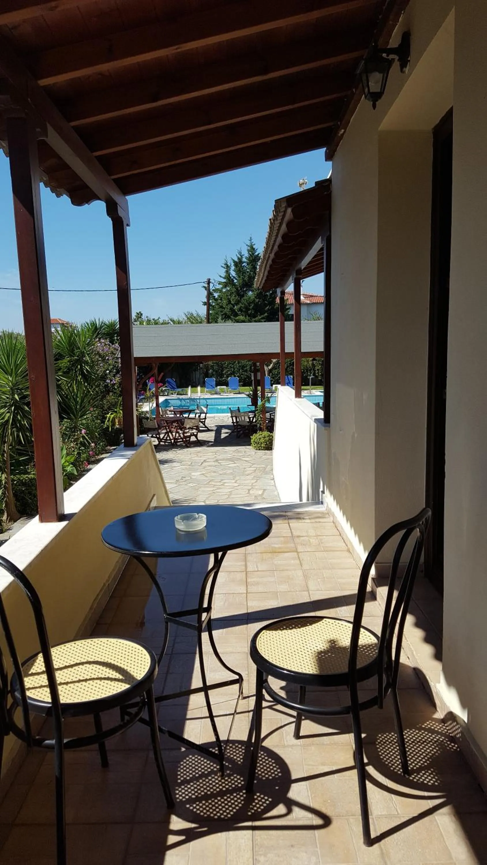 Balcony/Terrace in Palirria Hotel & Studios