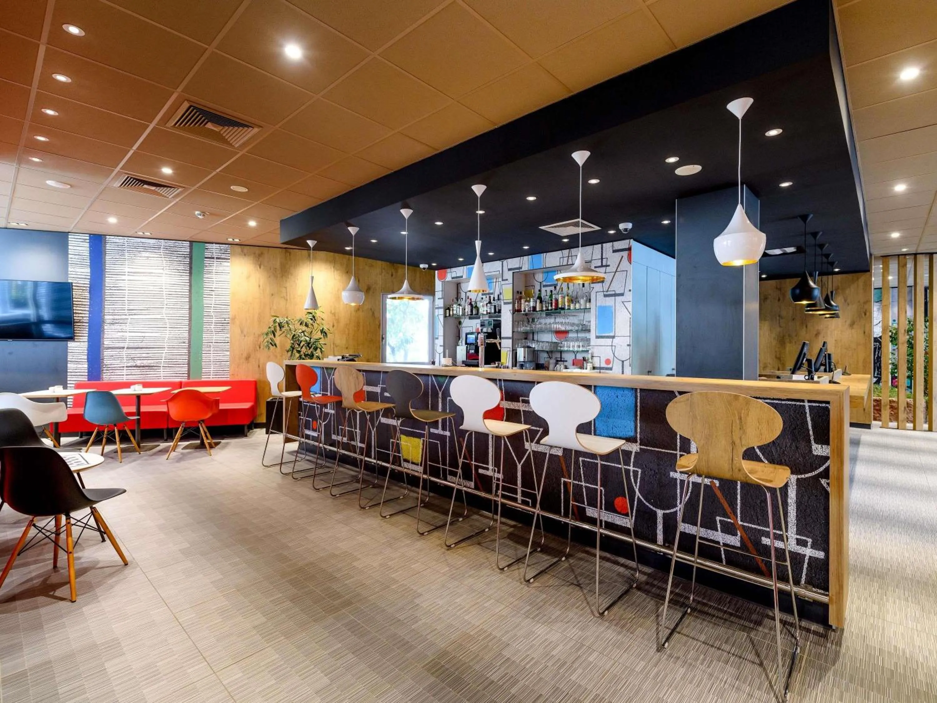 Lounge or bar in ibis Mainz City