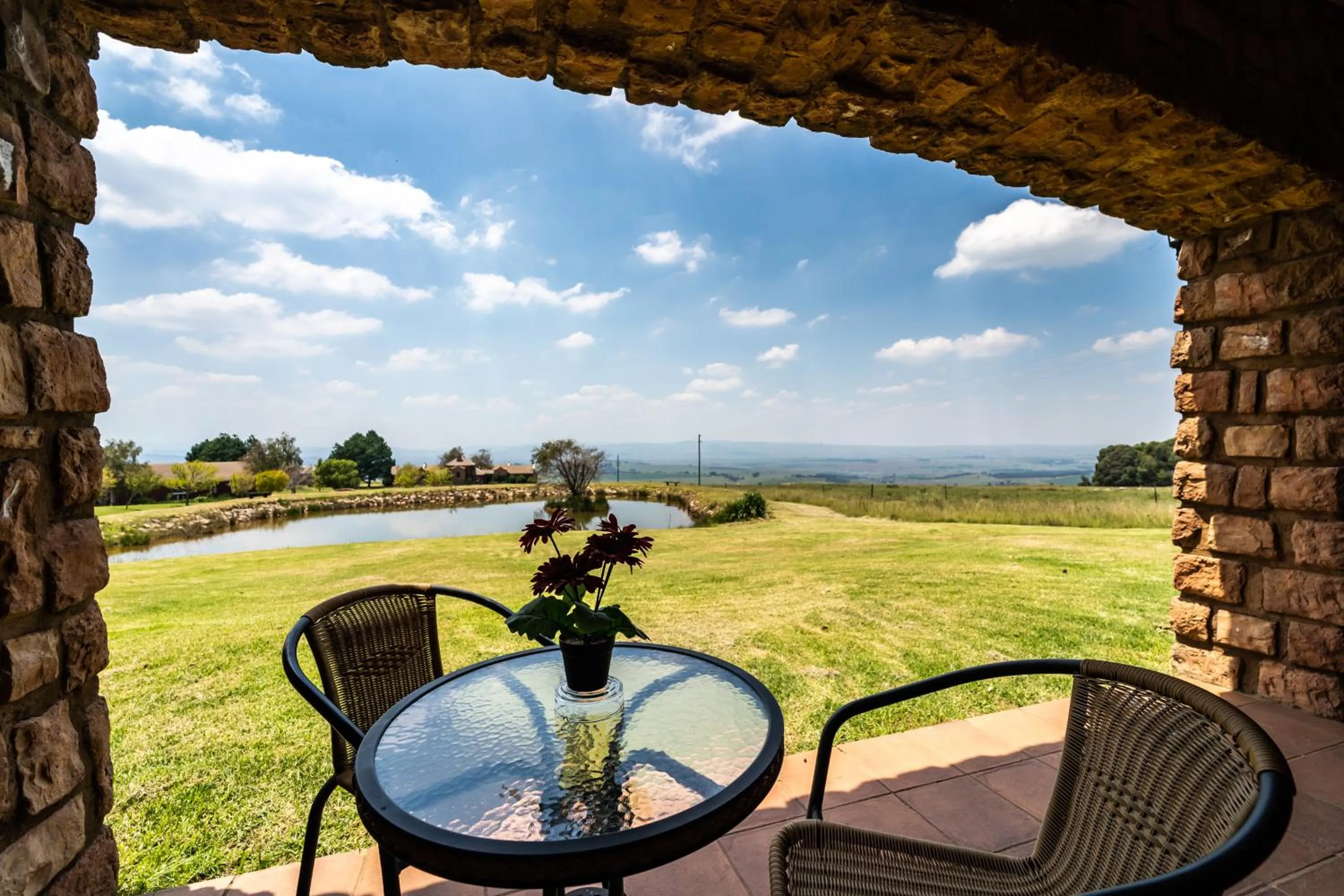 Patio in Gooderson Kloppenheim Country Estate