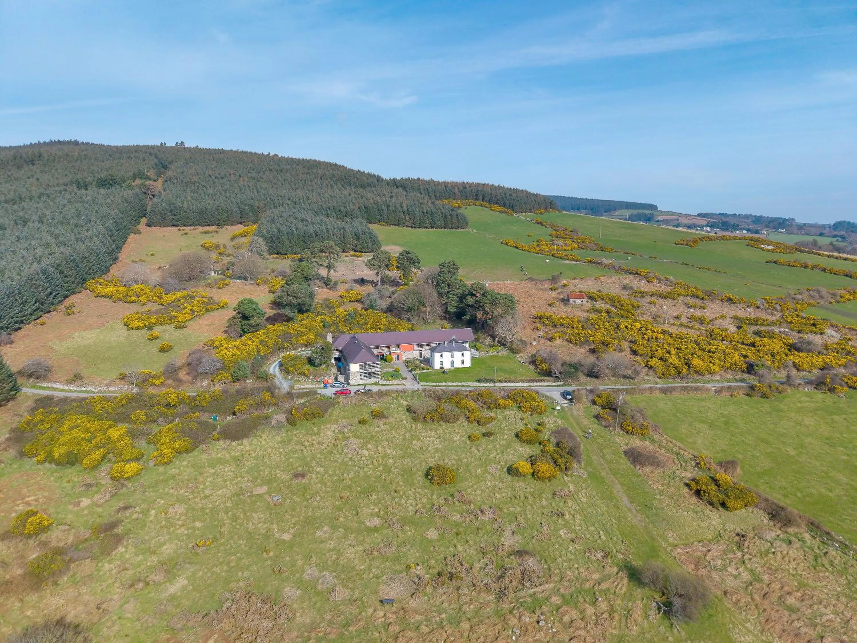Natural landscape in Knockree Hostel
