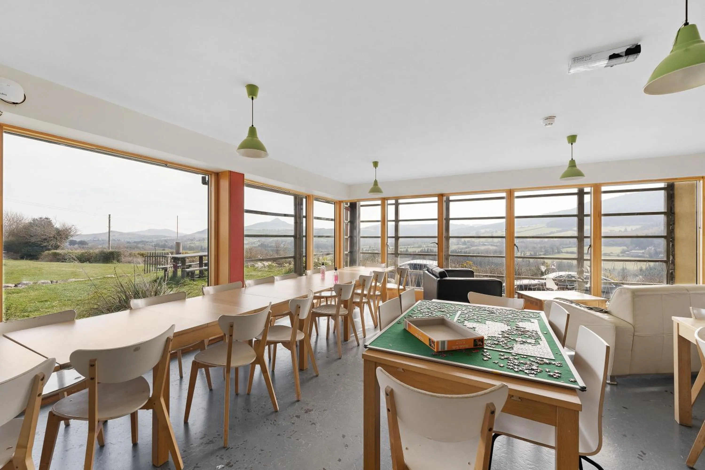 Dining area in Knockree Hostel
