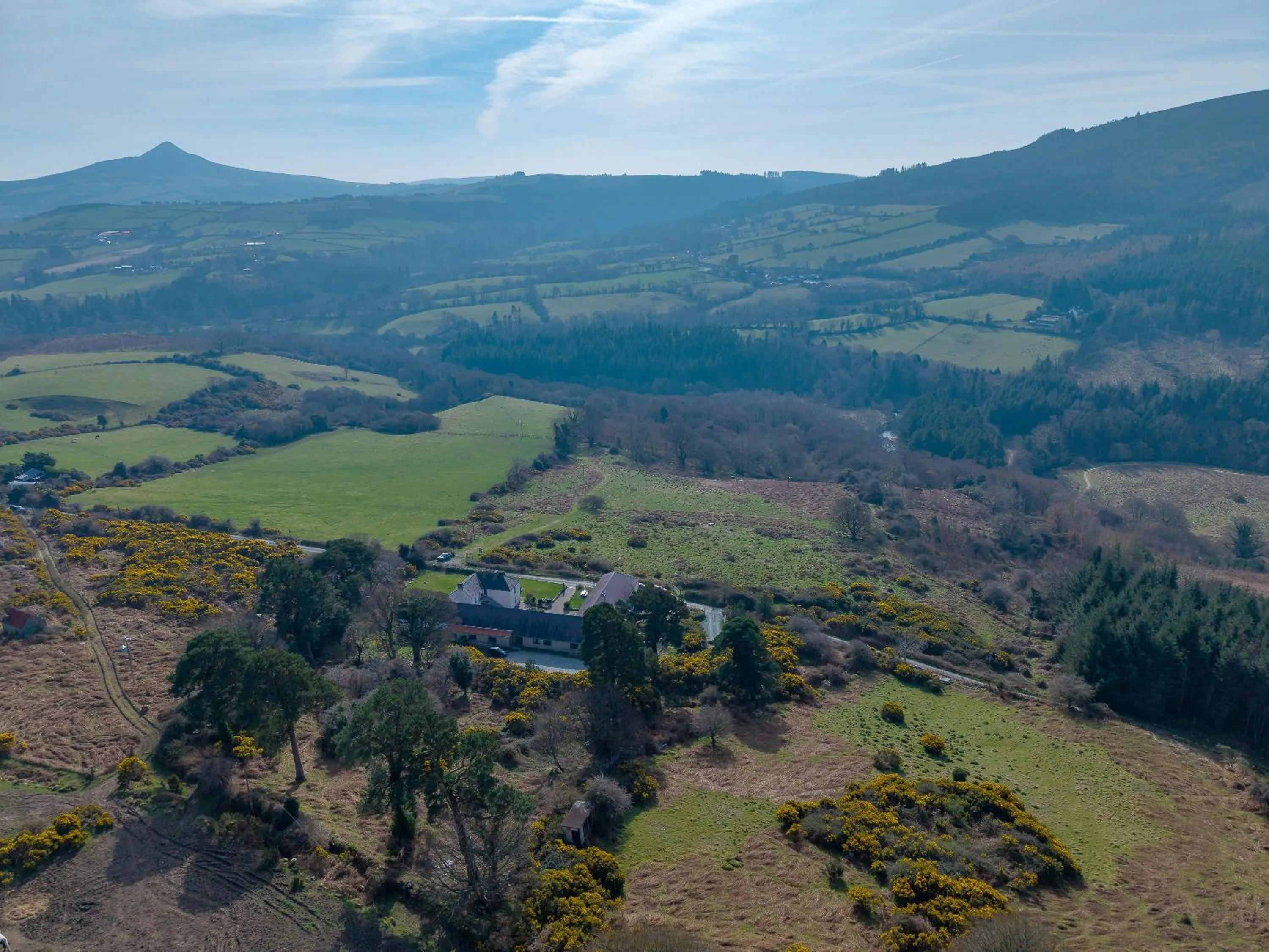 Natural landscape in Knockree Hostel