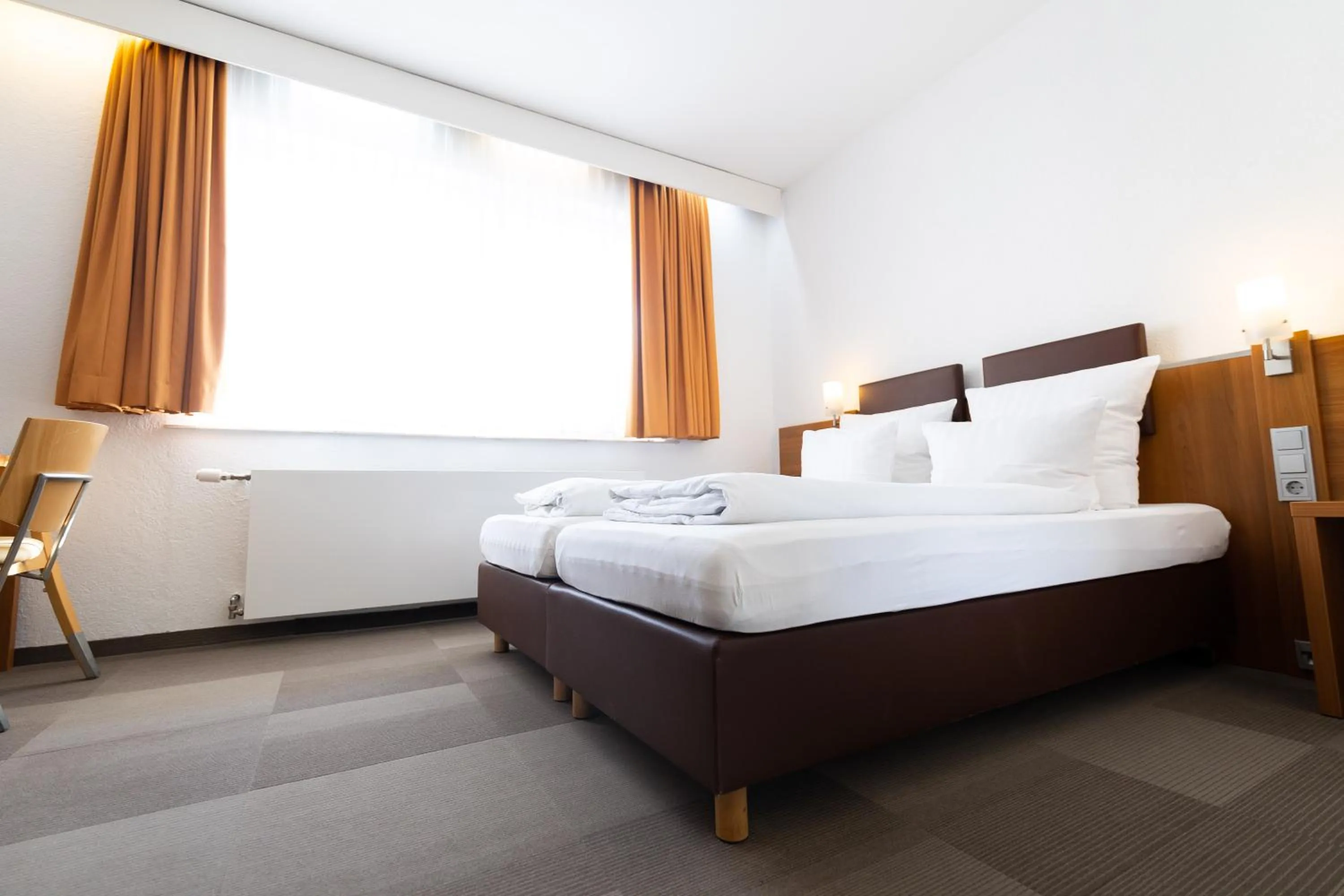 Bed in Hotel Darstein