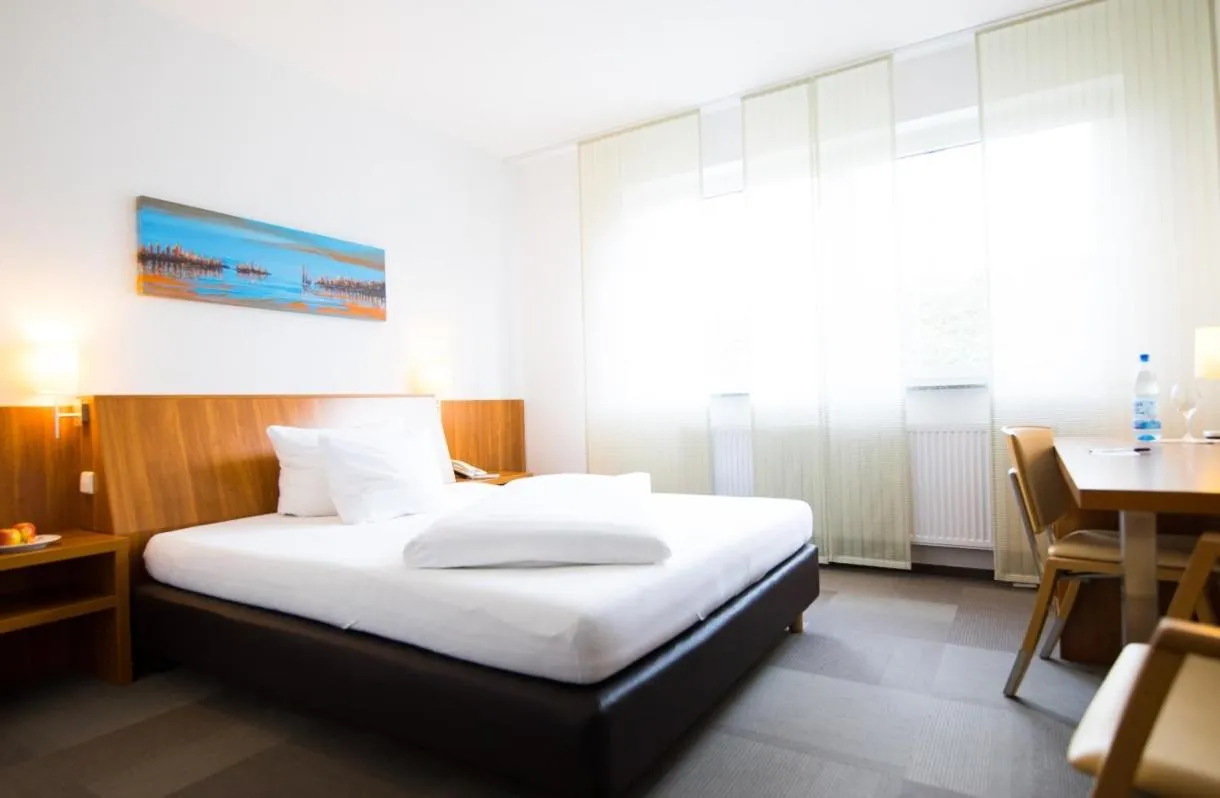 Bed in Hotel Darstein