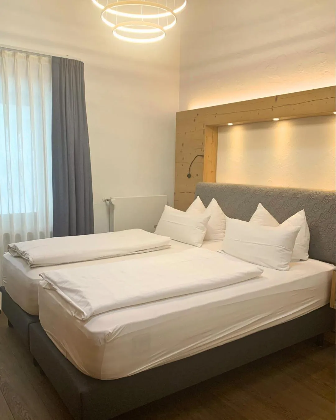 Bed in Elements Hotel Christlessee