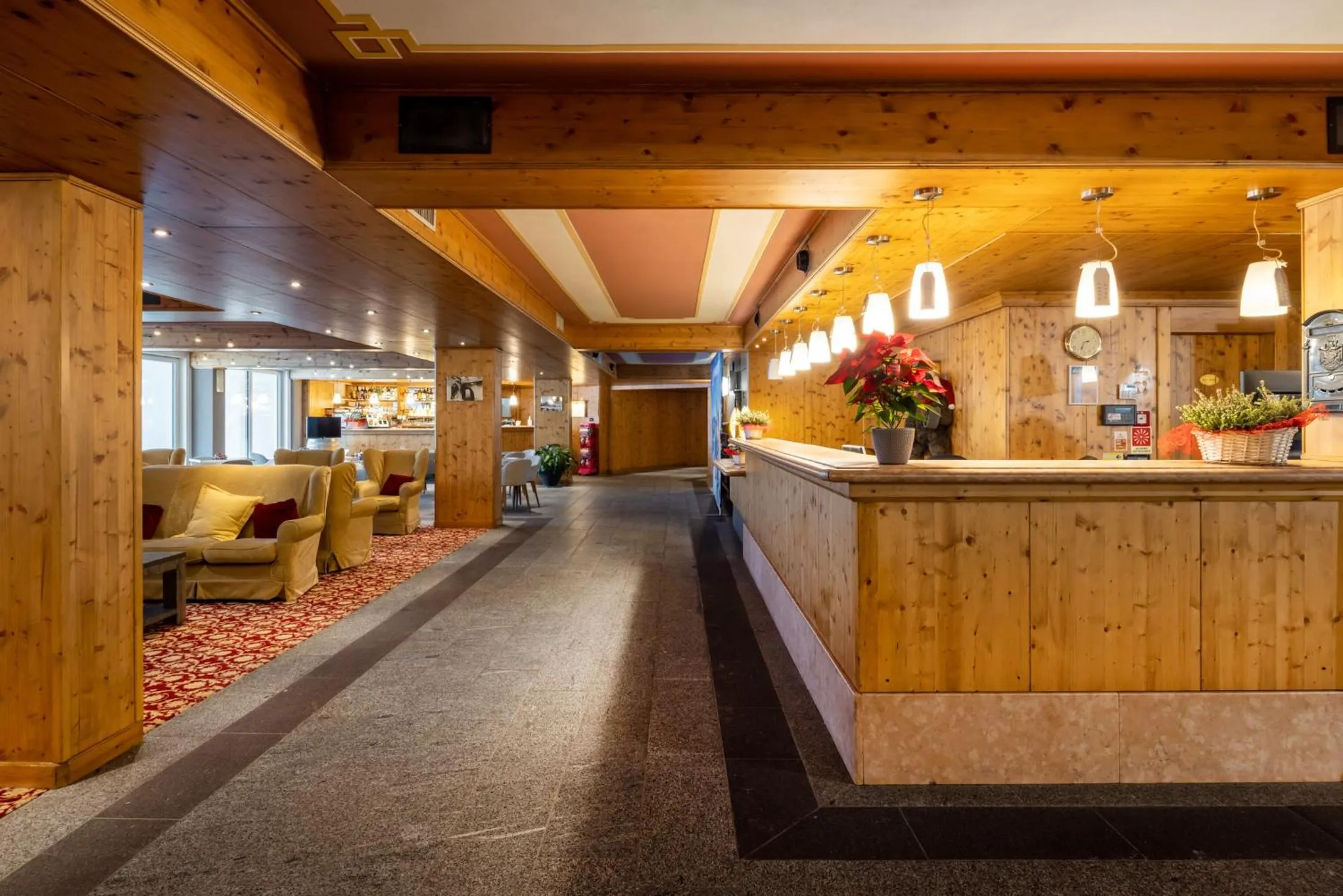 Lobby or reception in Hotel Piandineve