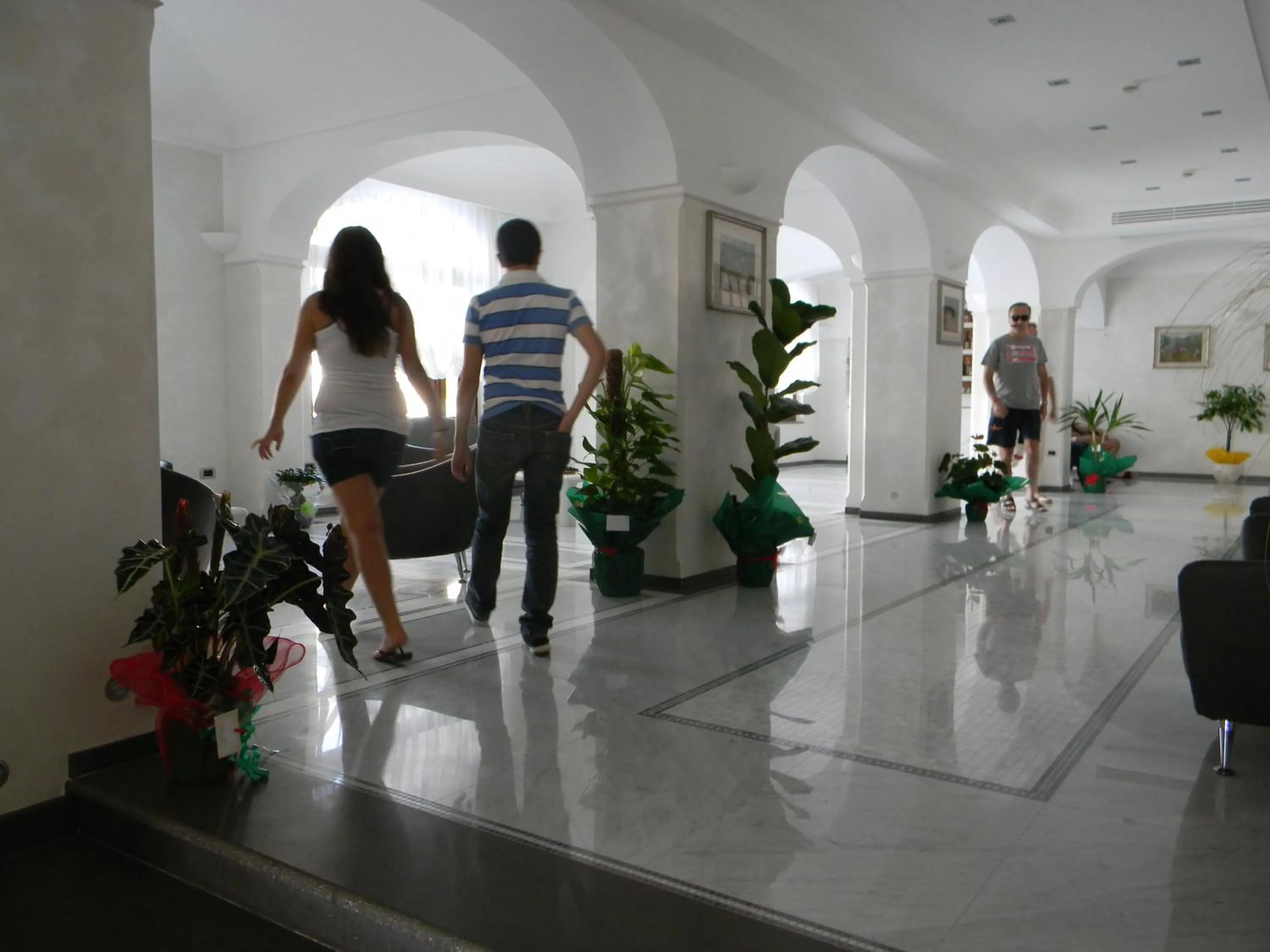 Lobby or reception in Hotel Talao