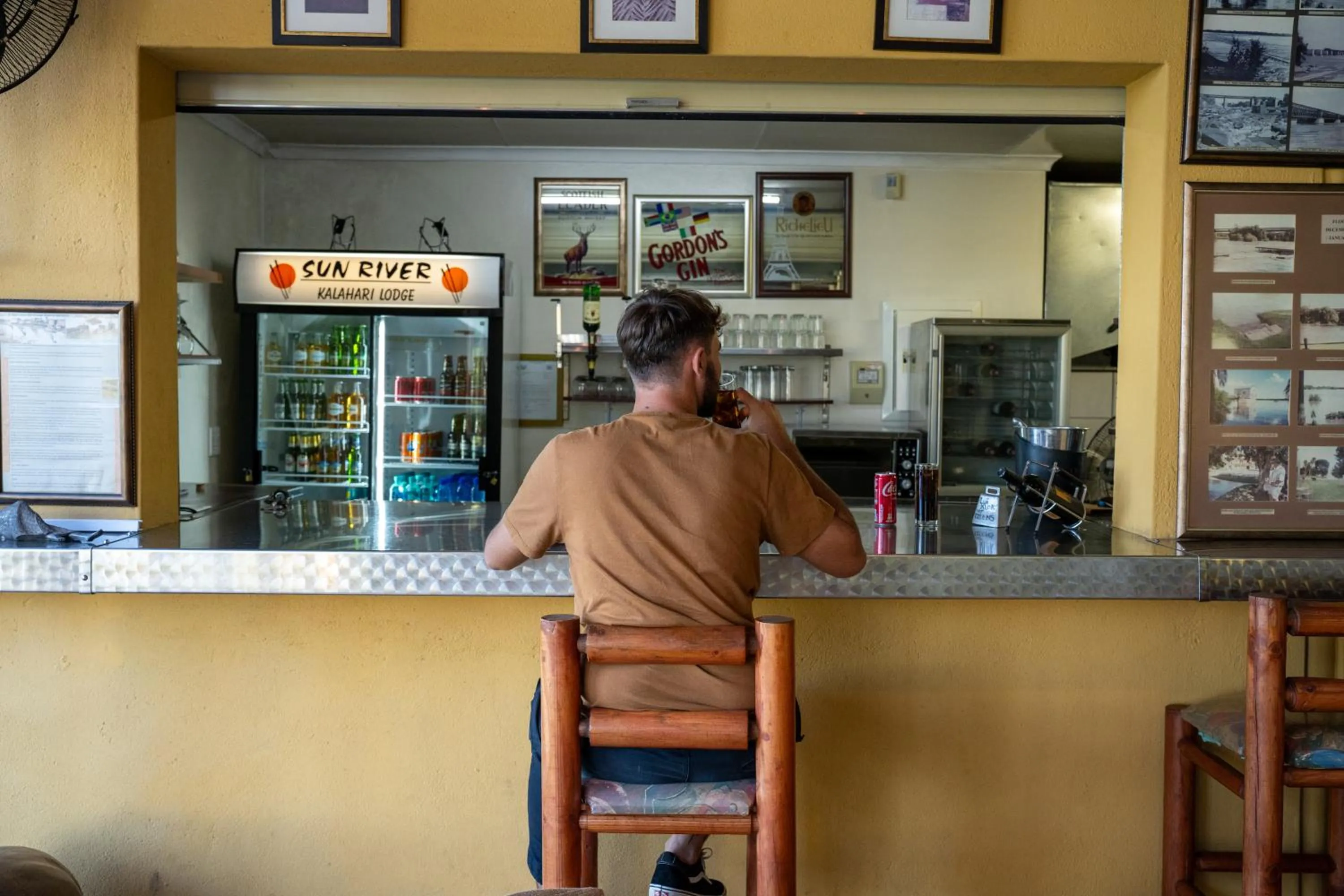 Lounge or bar in Sunriver Kalahari Lodge Riverside stay in Upington