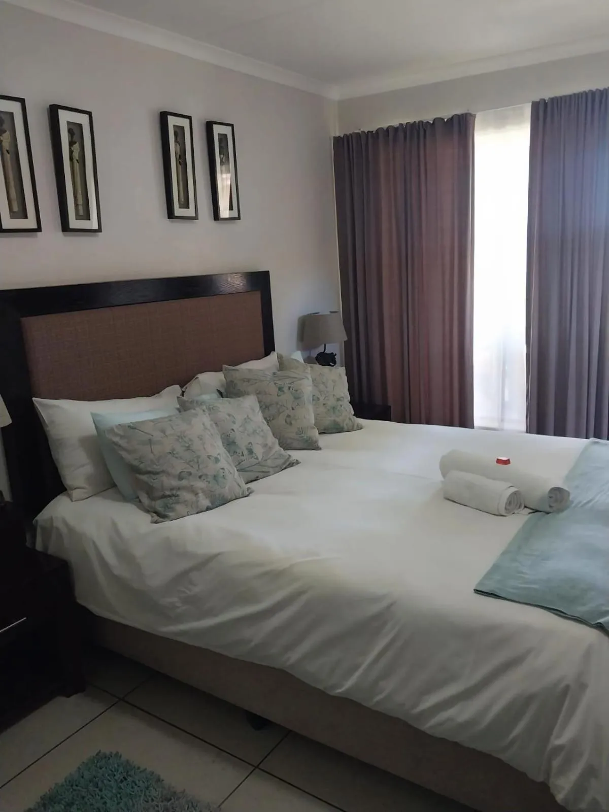 Bed in Sunriver Kalahari Lodge Riverside stay in Upington