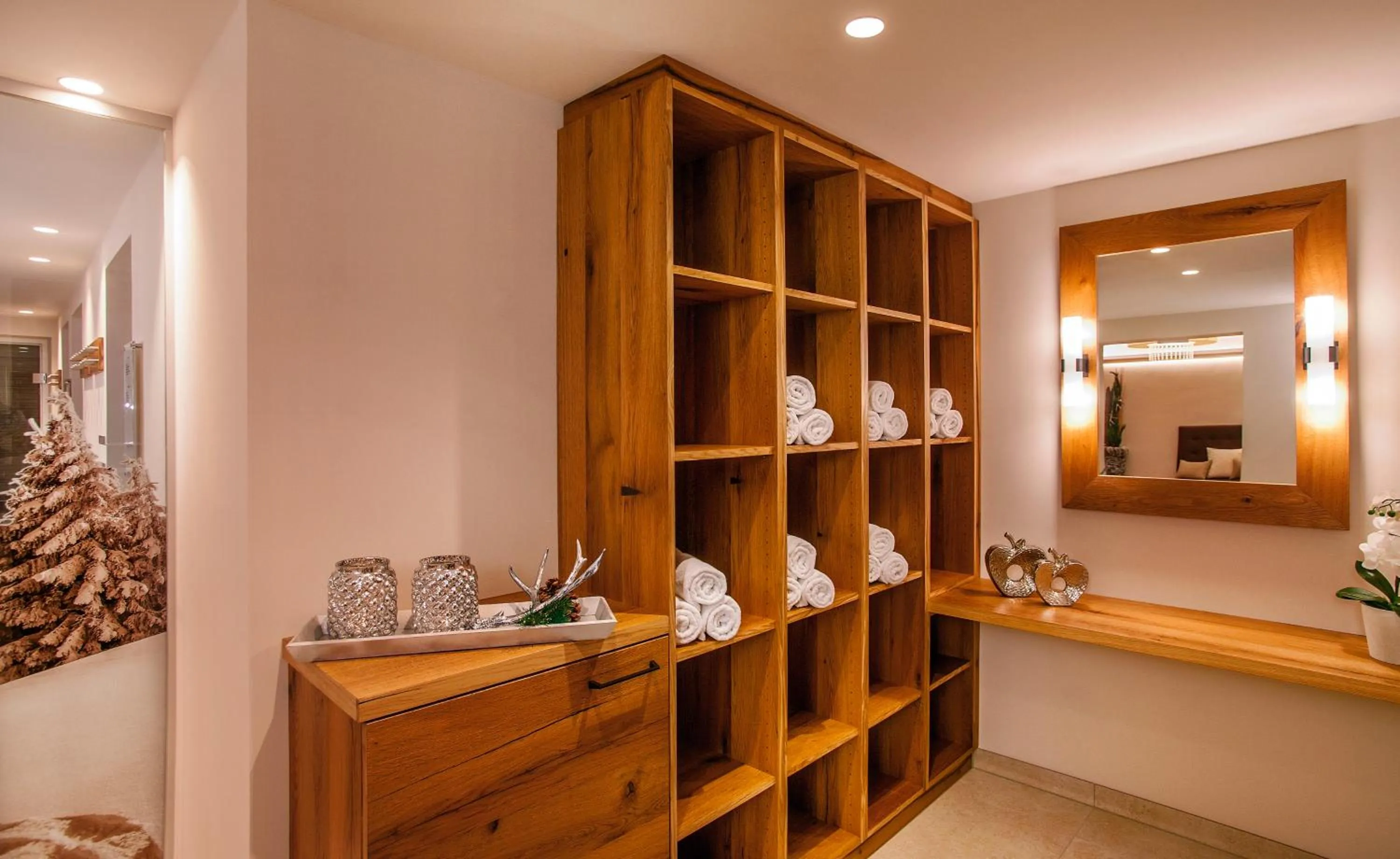 Spa and wellness centre/facilities in Hotel Garni Chasa Sulai