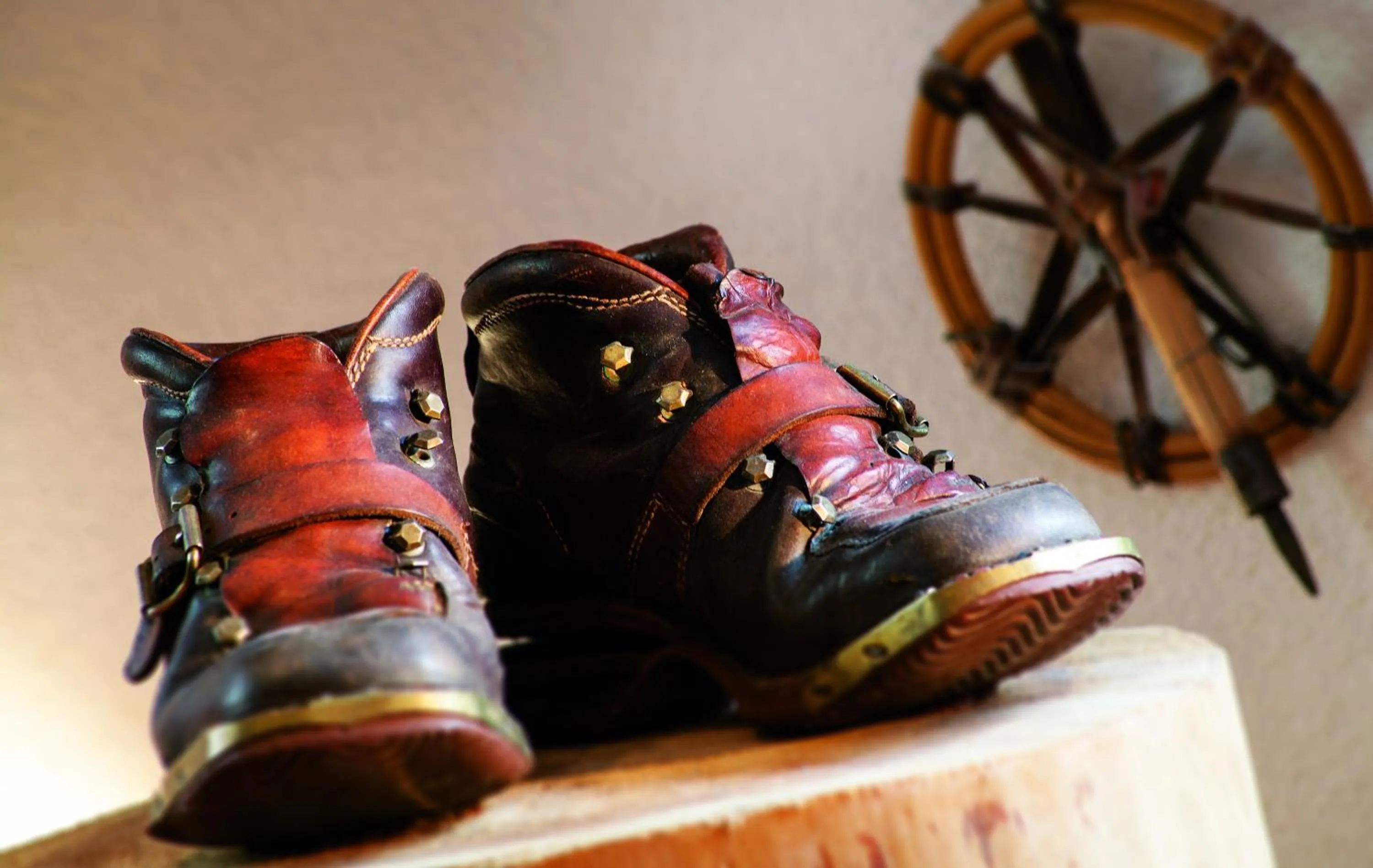 Decorative detail in Hotel Garni Chasa Sulai