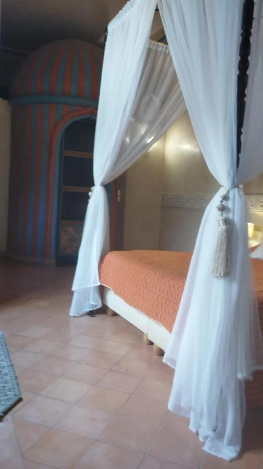 Bed in Riad Puchka