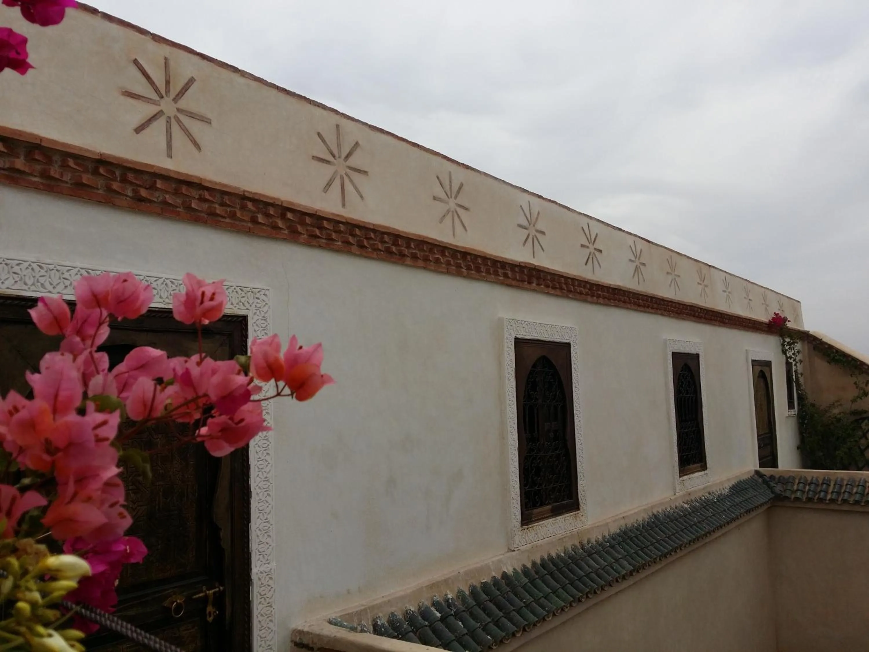 Garden view in Riad Puchka