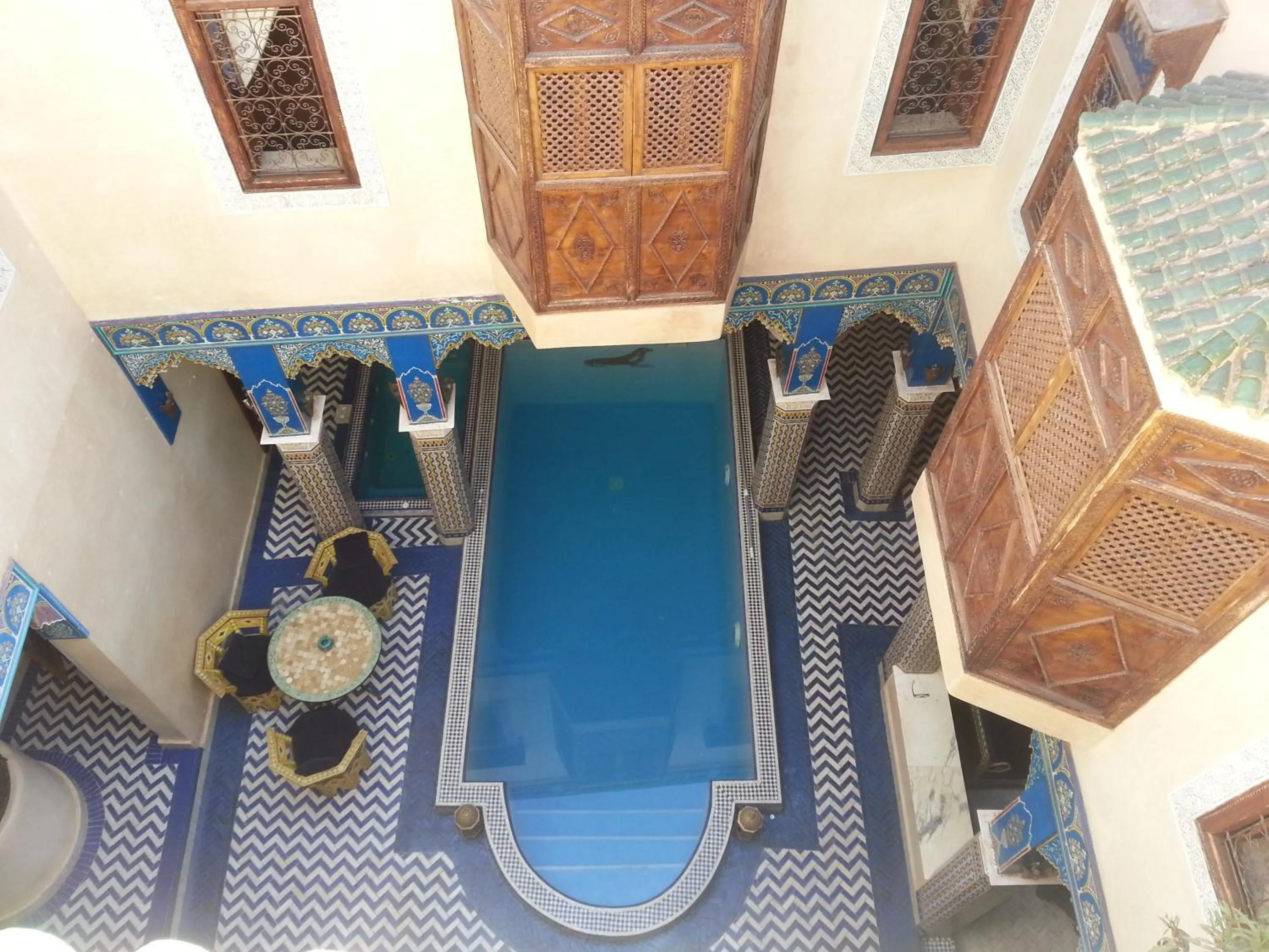 Swimming pool in Riad Puchka