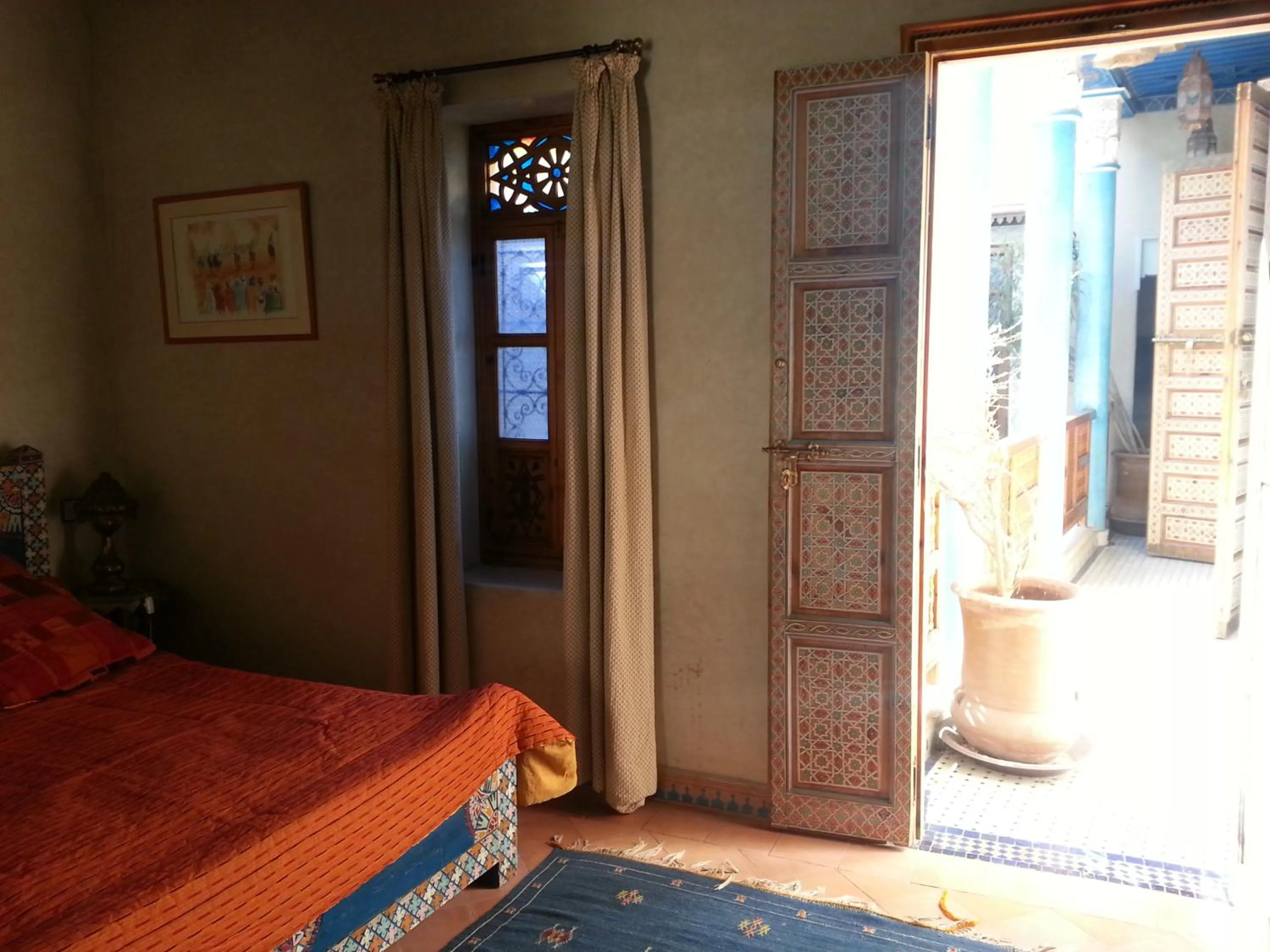 Bedroom, Bed in Riad Puchka