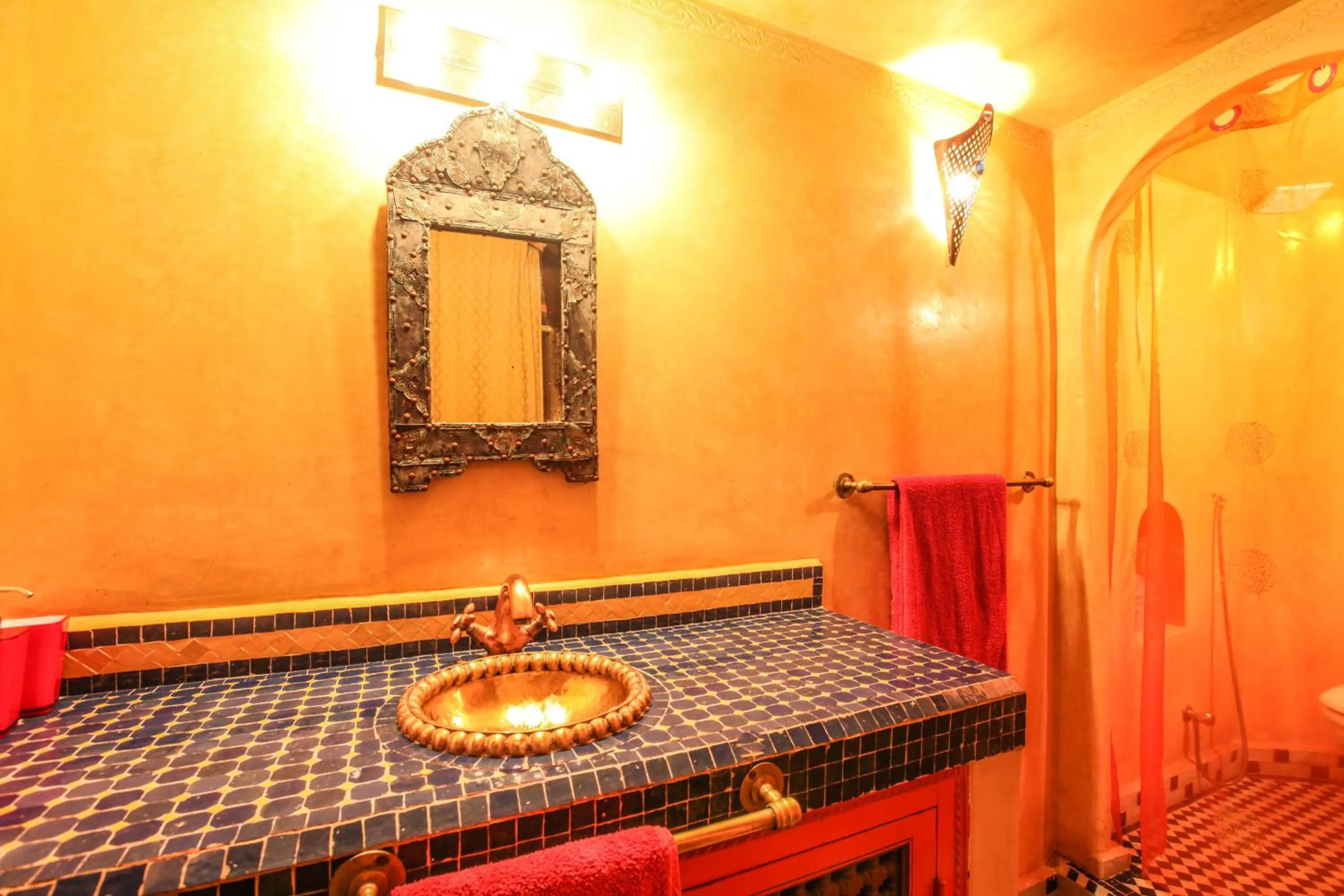 Bathroom in Riad Puchka