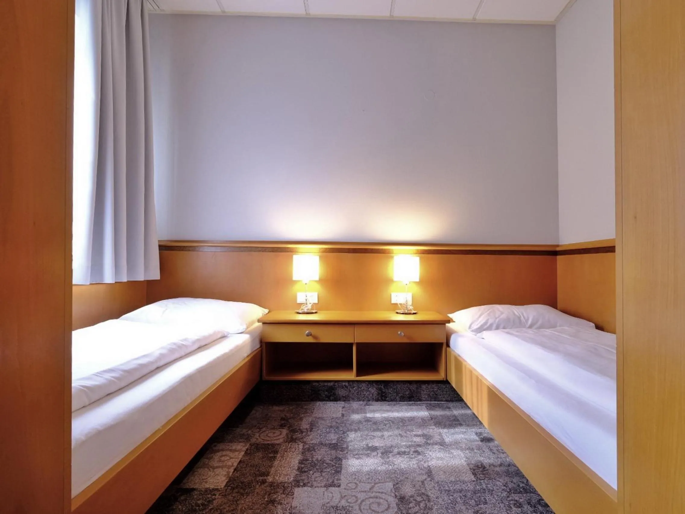 Bed in Hotel Beethoven