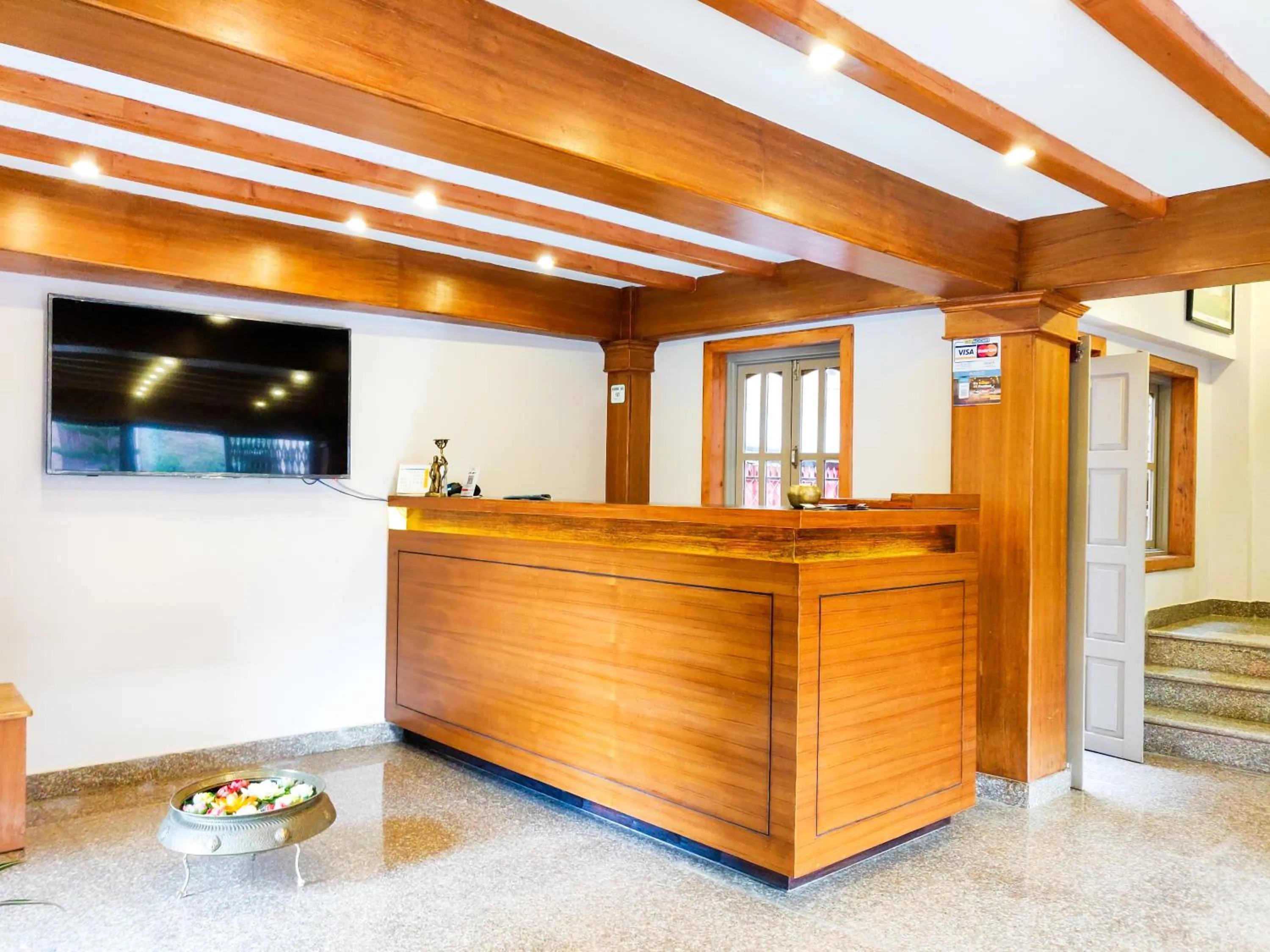 Lobby or reception in Hotel Central Bhaktapur