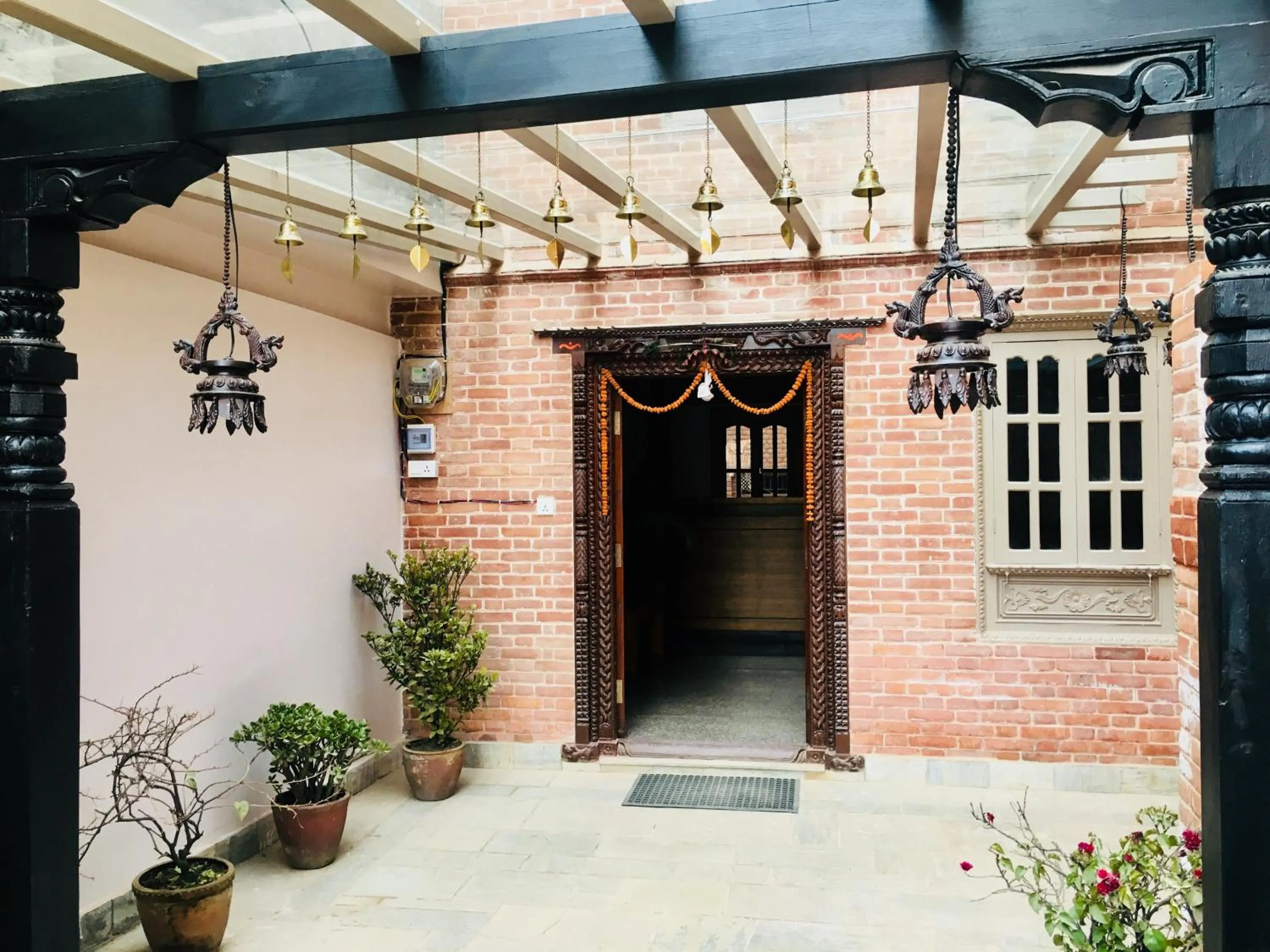 Floor plan in Hotel Central Bhaktapur