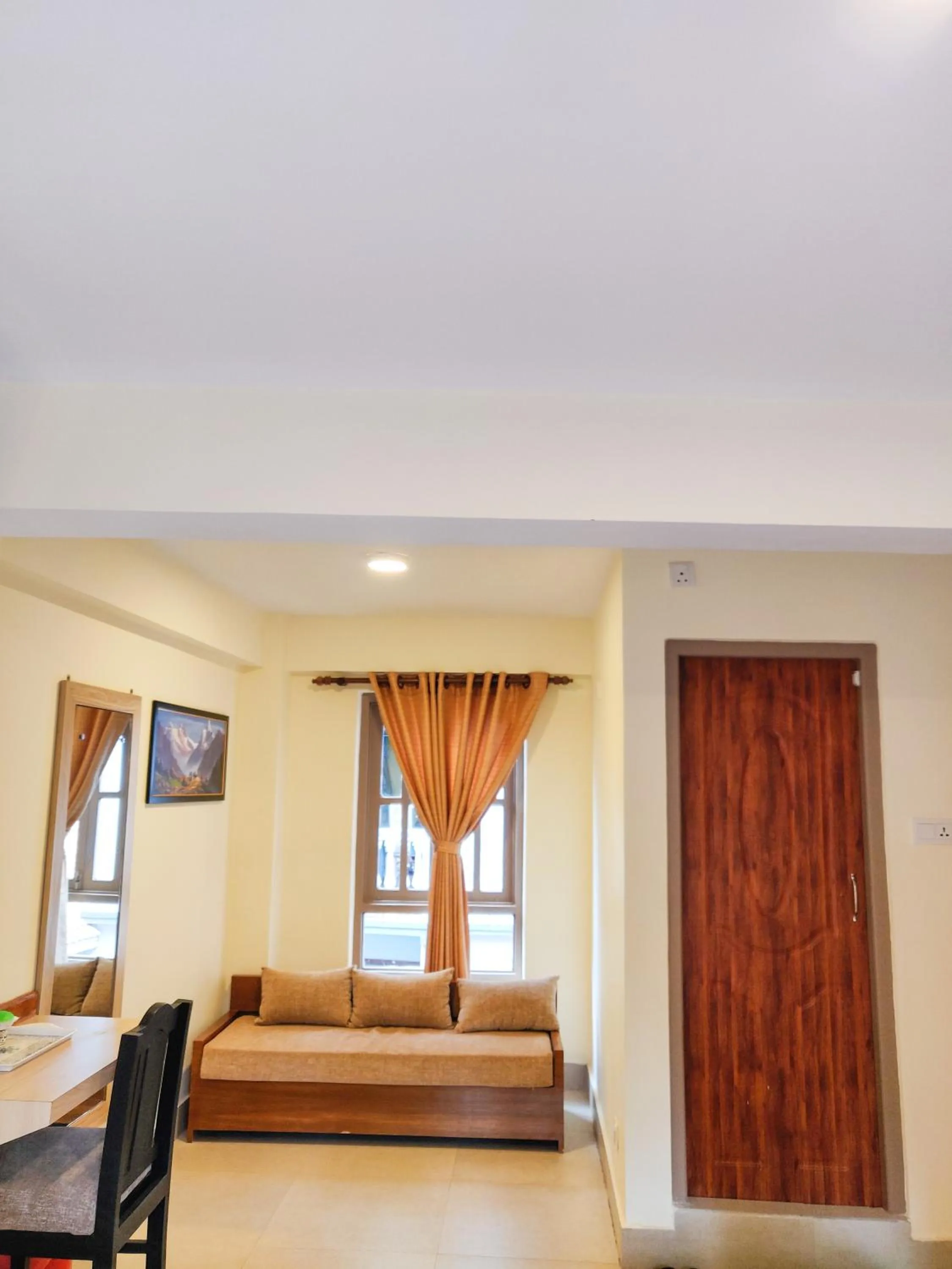 Bed in Hotel Central Bhaktapur