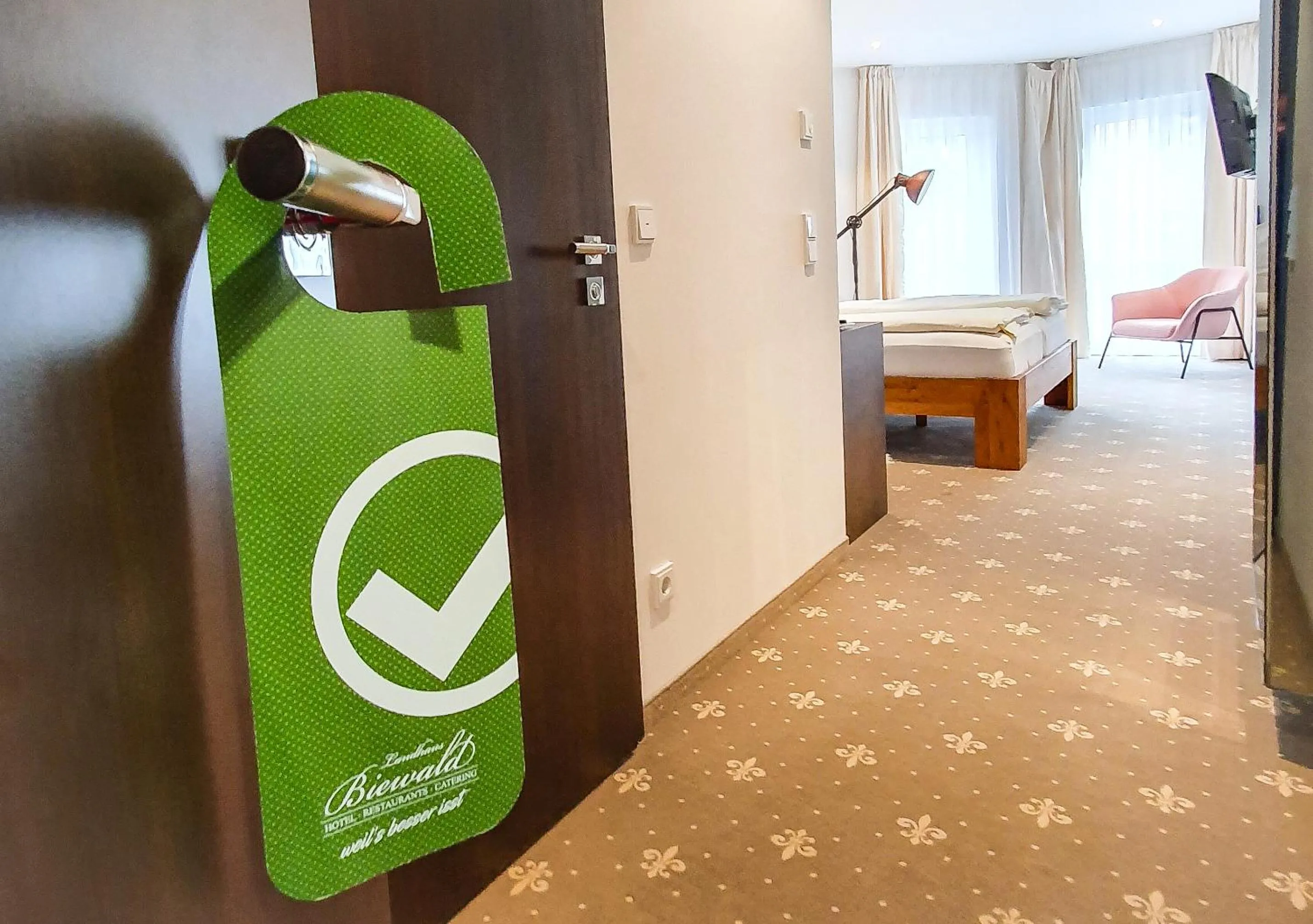 Bedroom, Bed in Romantik Hotel Landhaus Biewald