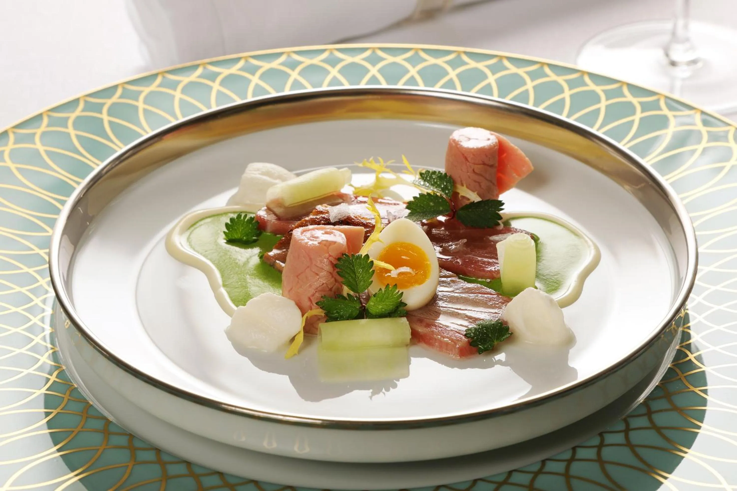 Food and drinks in Romantik Hotel Landhaus Biewald